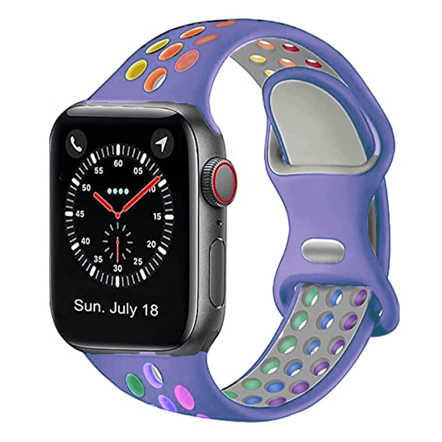Nettech Apple Watch Seri 40/38 mm Uyumlu Silikon Kordon NT-15150