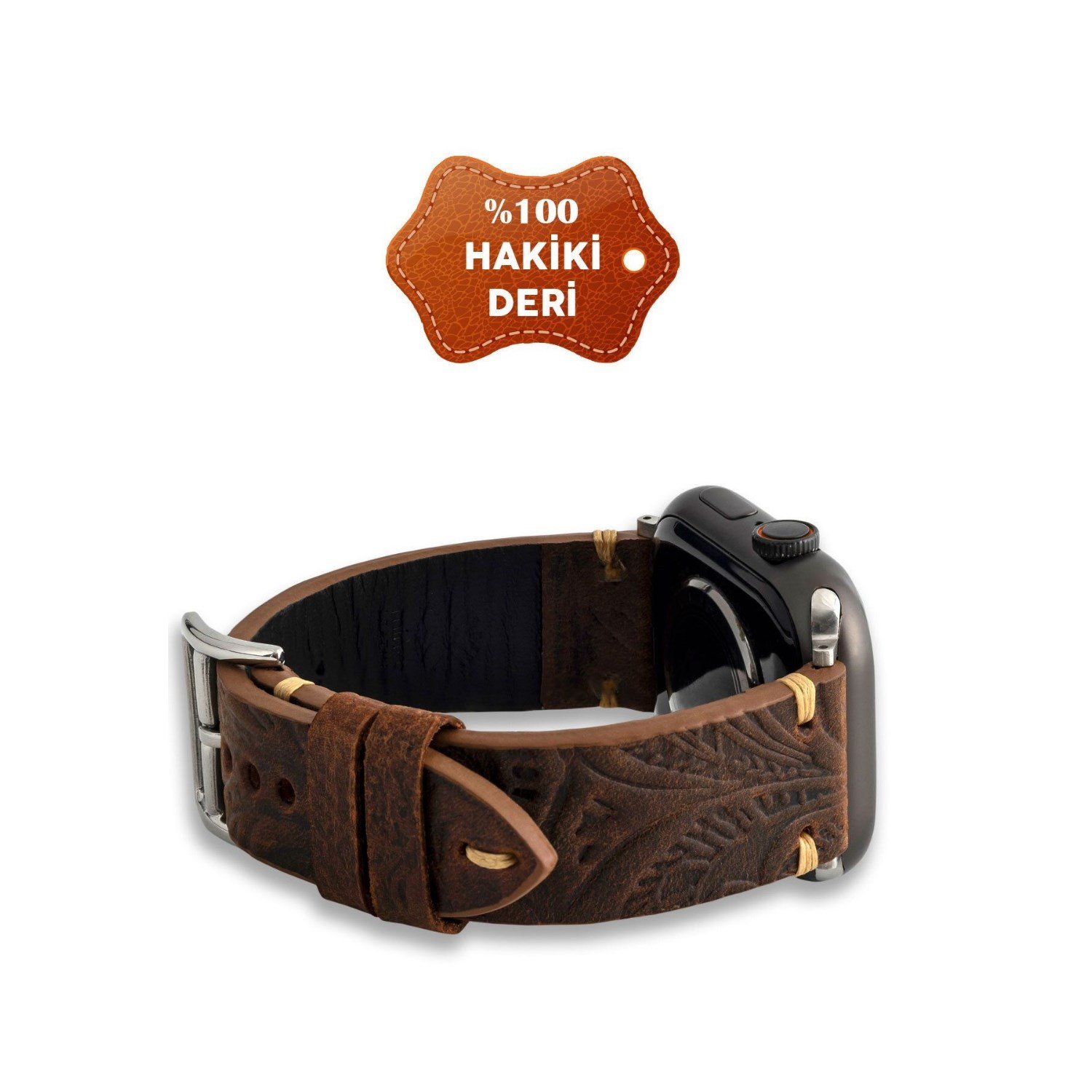 Nettech Apple Watch Seri 40/38 mm Uyumlu Deri Kordon NT-112111