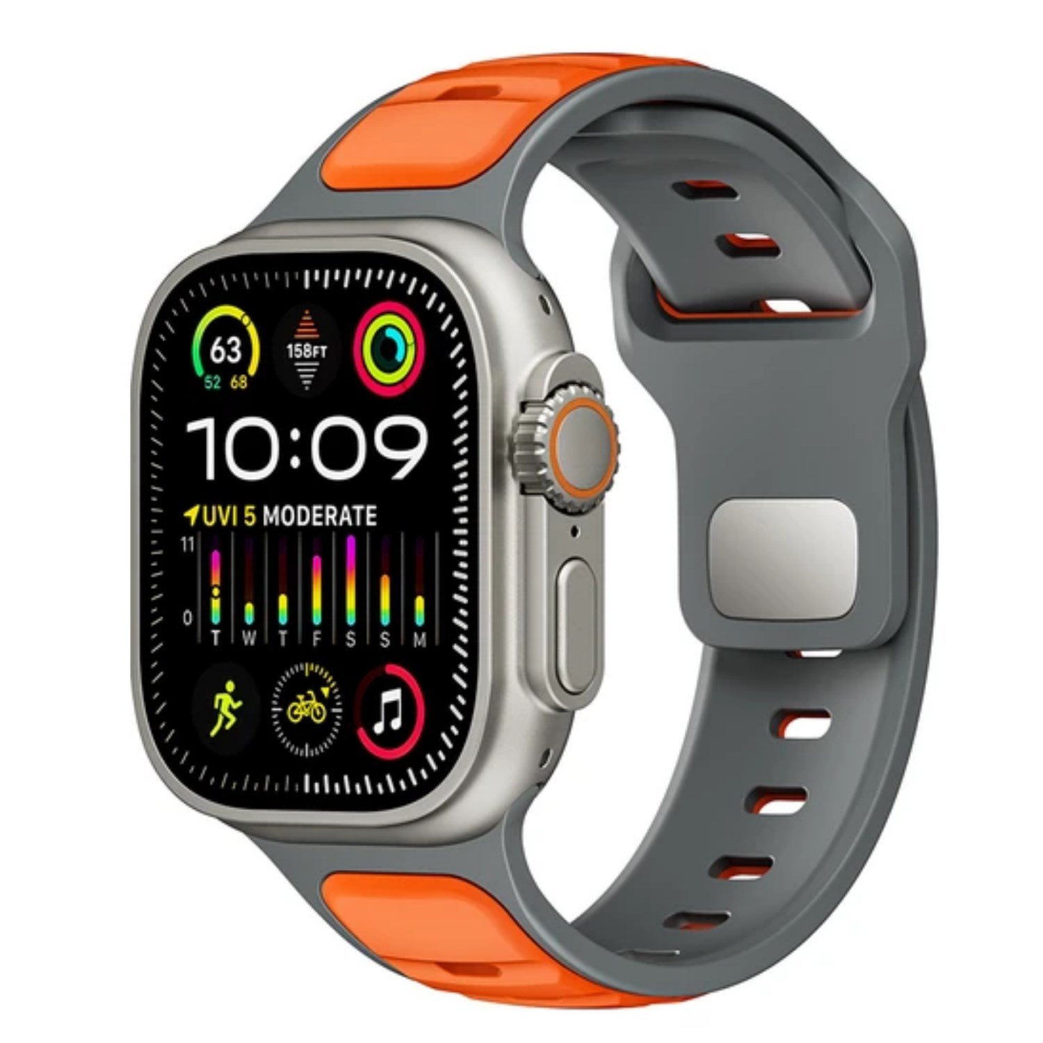 Nettech Apple Watch Seri 40/38 mm Uyumlu Silikon Kordon NT-112516