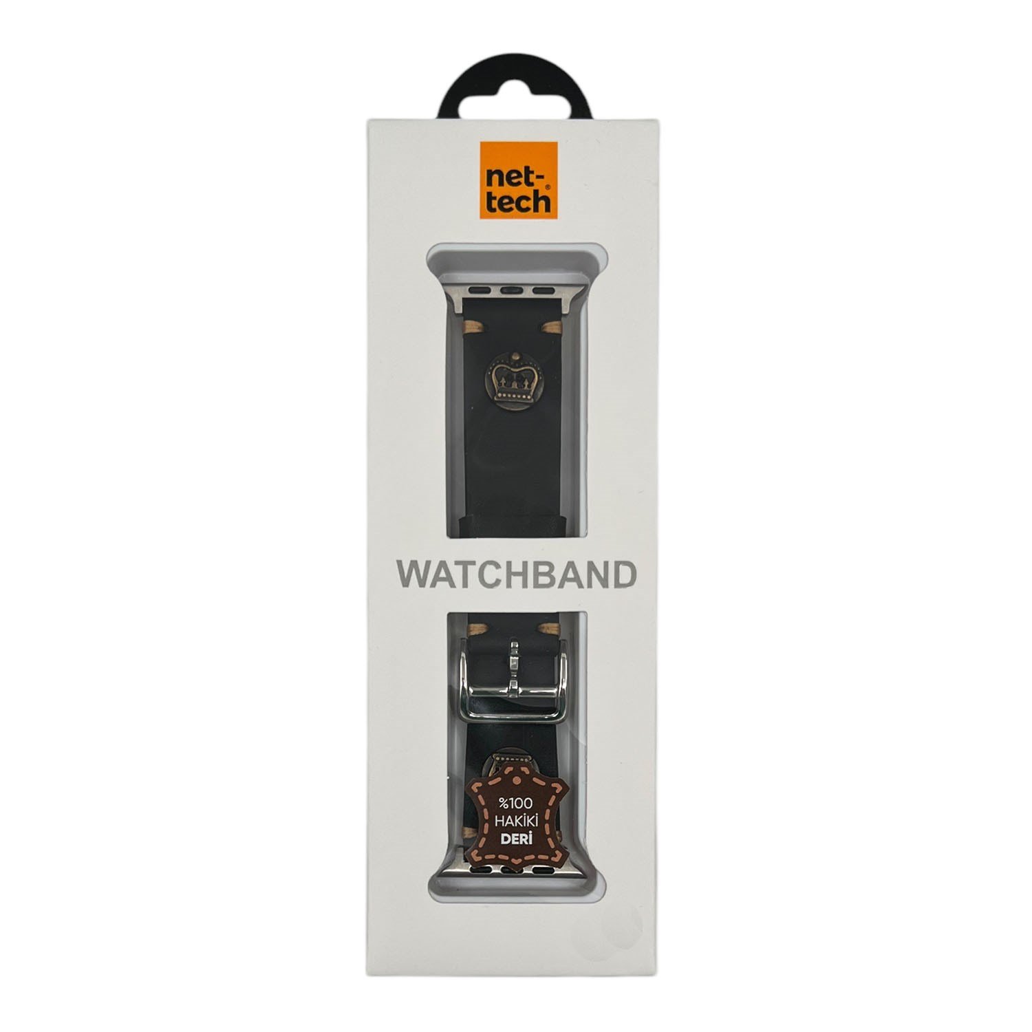 Nettech Apple Watch Seri 40/38 mm Uyumlu Deri Kordon NT-112340