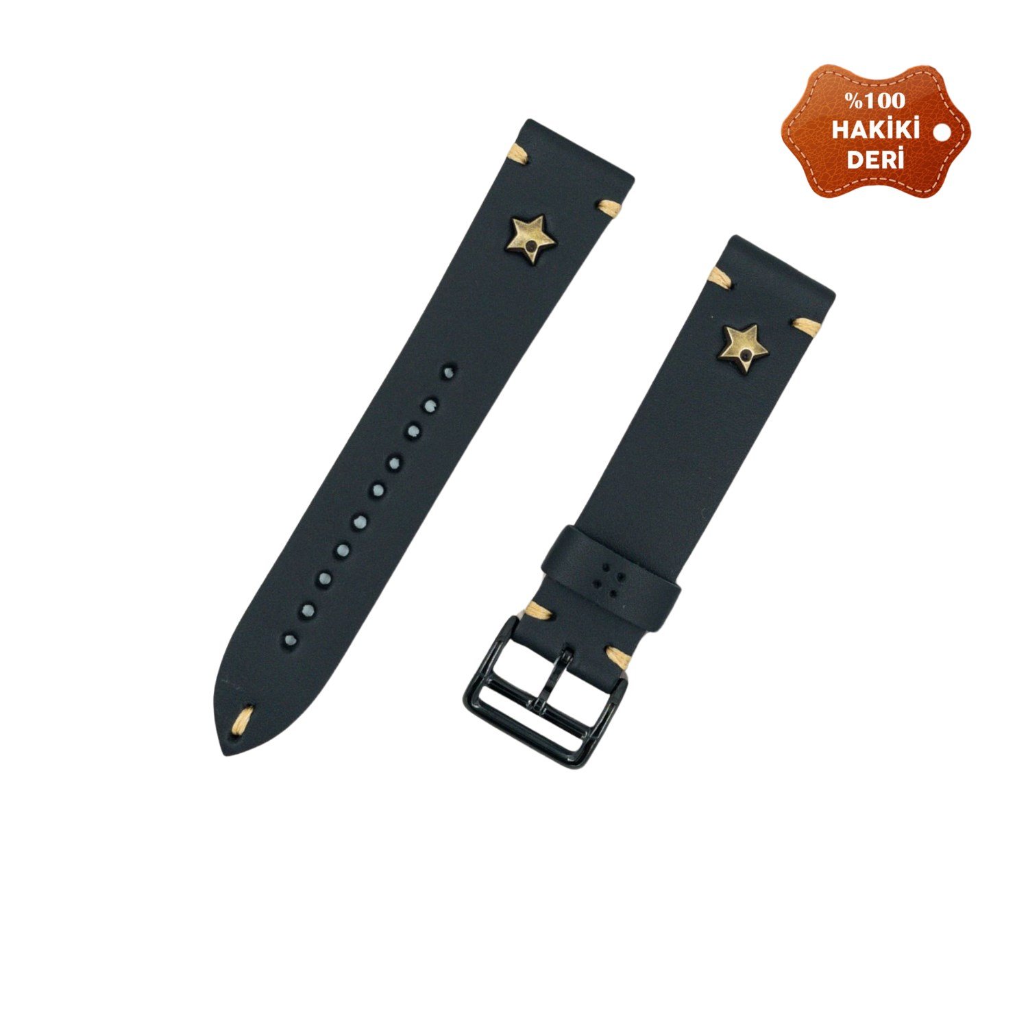 Nettech Apple Watch Seri 42/44 mm Uyumlu Deri Kordon NT-112273