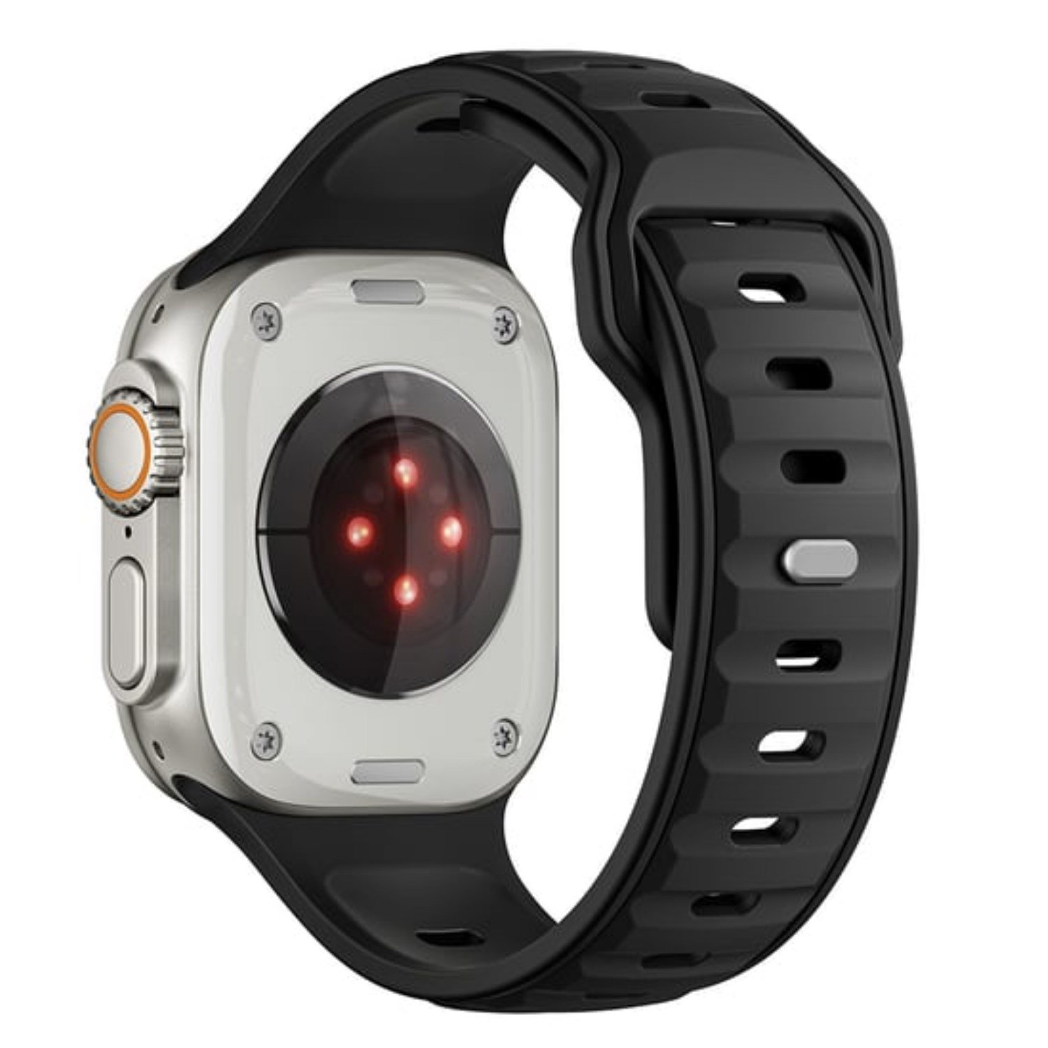 Nettech Apple Watch Seri 42/44 mm Uyumlu Silikon Kordon NT-115473