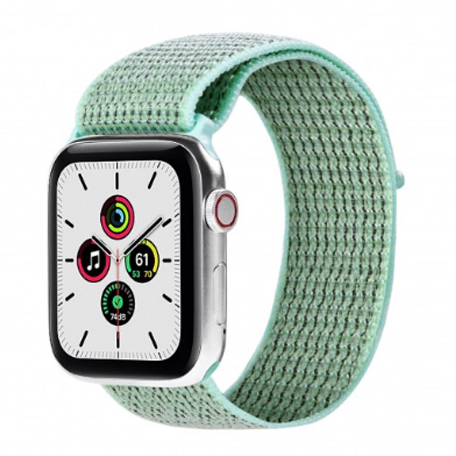 Nettech Apple Watch Seri 44/42 mm Uyumlu İp Örgülü Kordon NT-91390