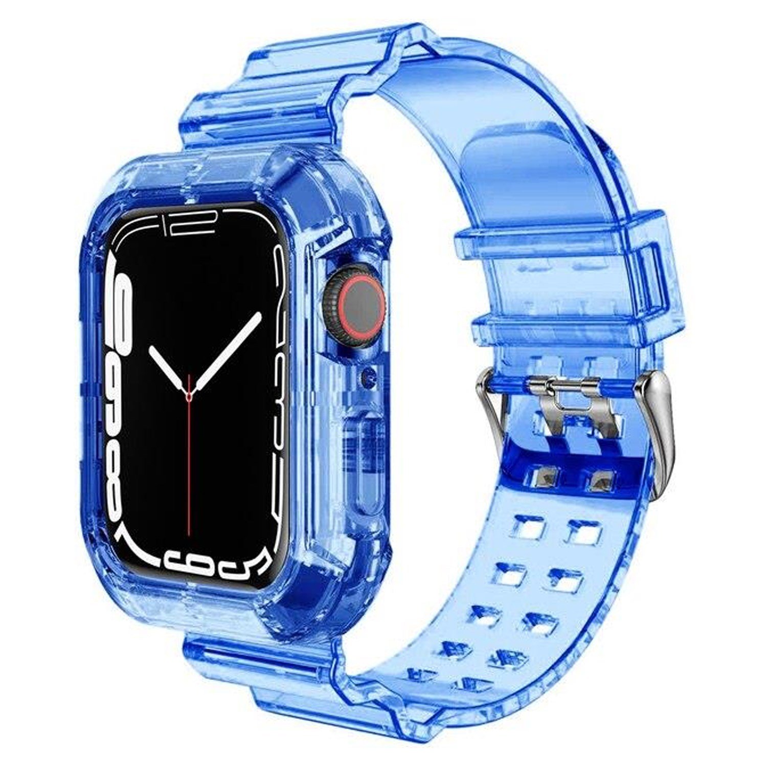 Nettech Apple Watch Seri 44/42 mm Uyumlu Kasa Korumalı Kordon NT-102999