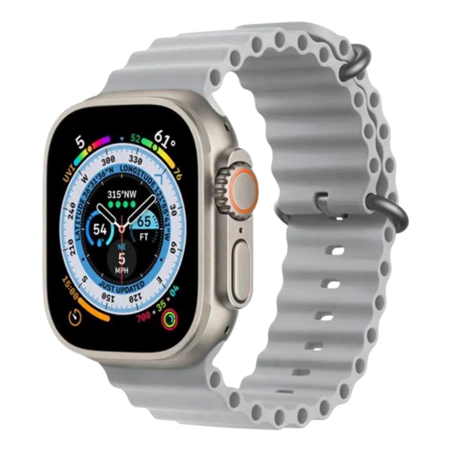 Nettech Apple Watch Seri 44/42 mm Uyumlu Silikon Kordon NT-100587