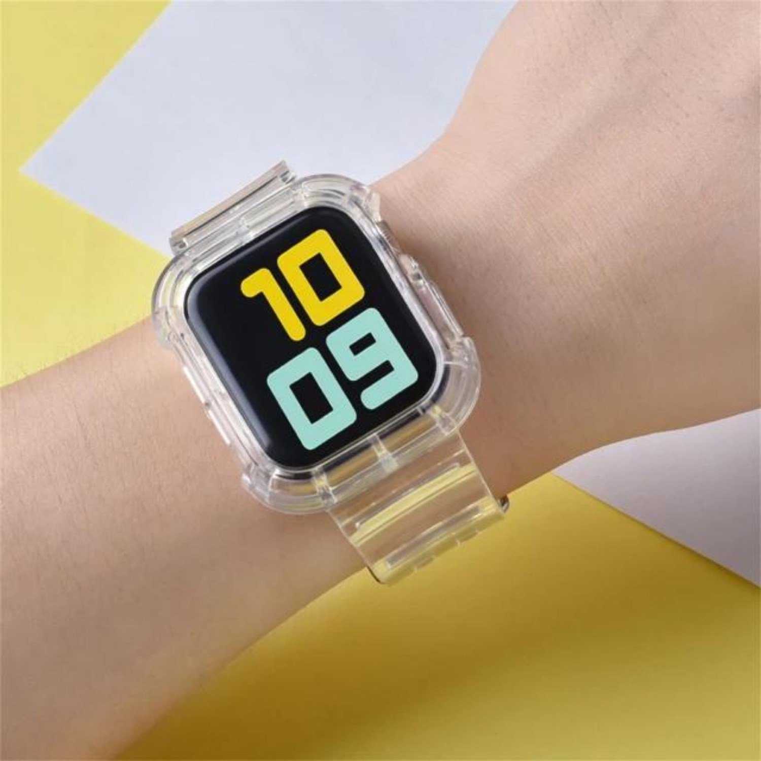 Nettech Apple Watch Seri 44/42 mm Uyumlu Kasa Korumalı Kordon NT-102999