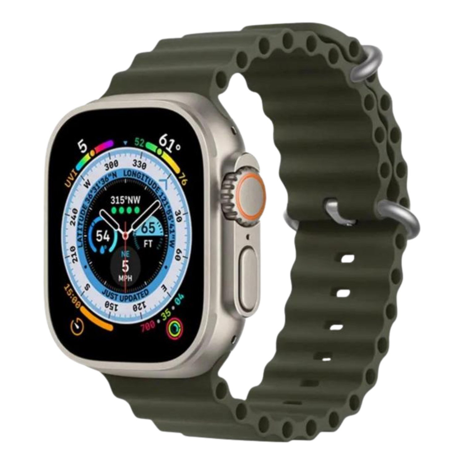 Nettech Apple Watch Seri 44/42 mm Uyumlu Silikon Kordon NT-100587
