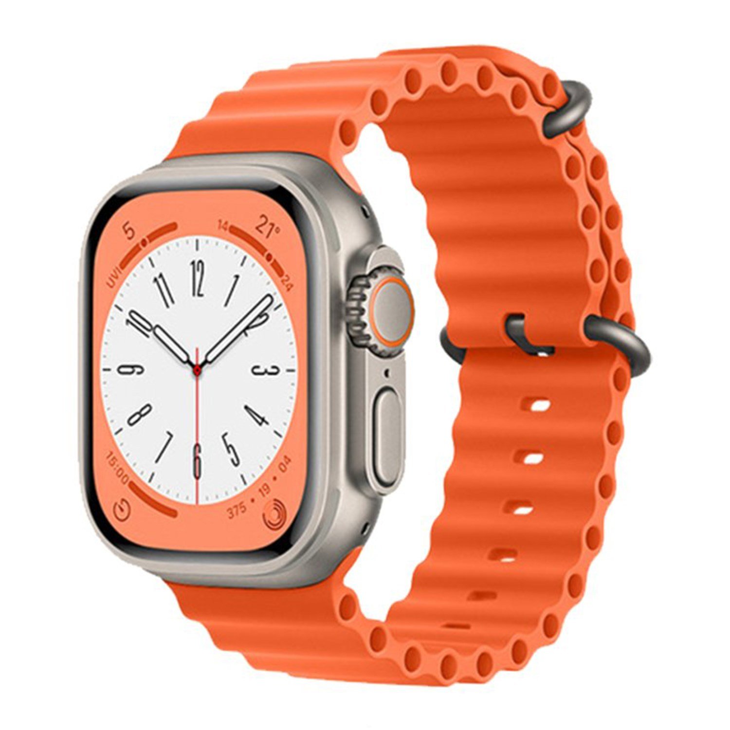 Nettech Apple Watch Seri 44/42 mm Uyumlu Silikon Kordon NT-100587