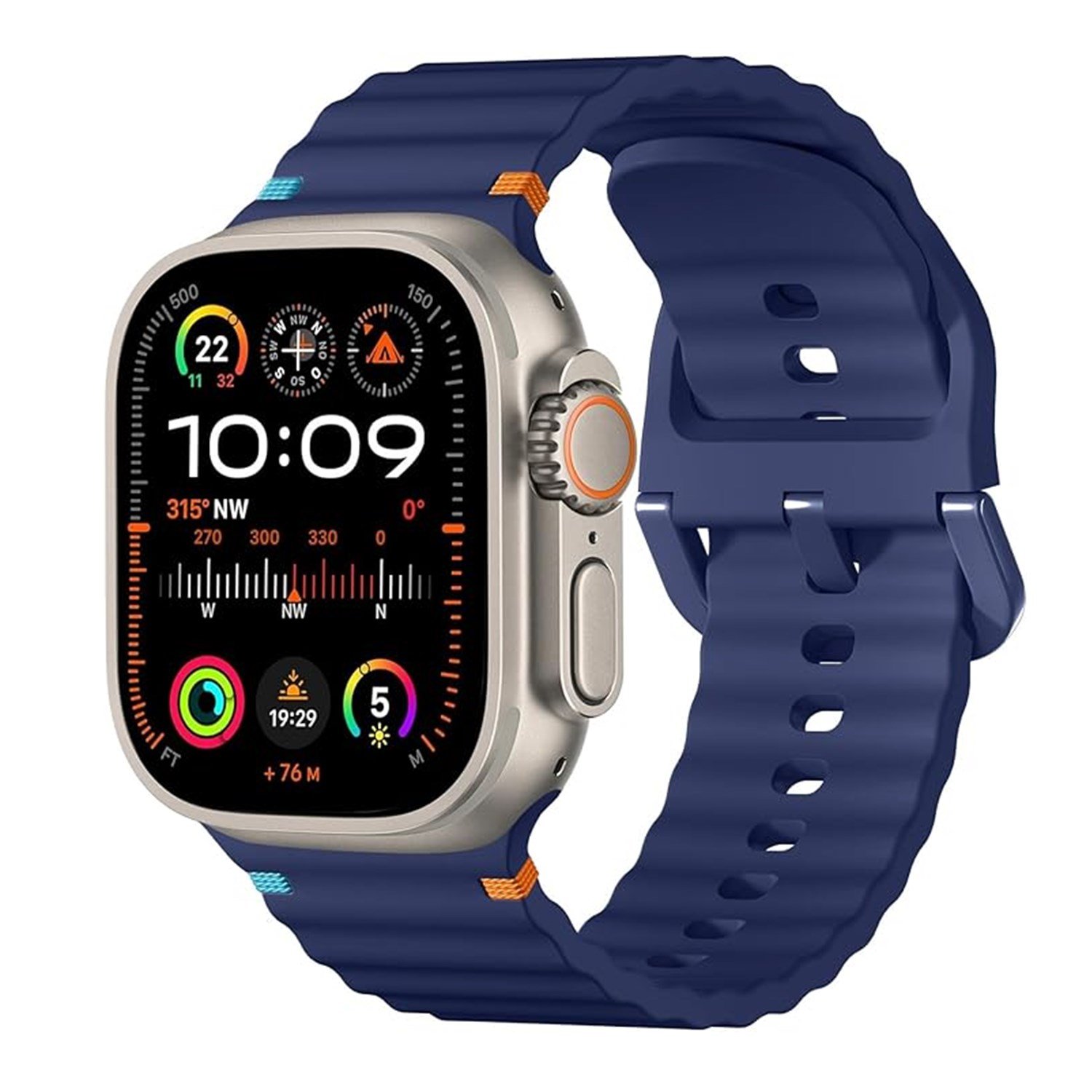Nettech Apple Watch Series 10 46 mm Uyumlu Silikon Kordon NT-112416
