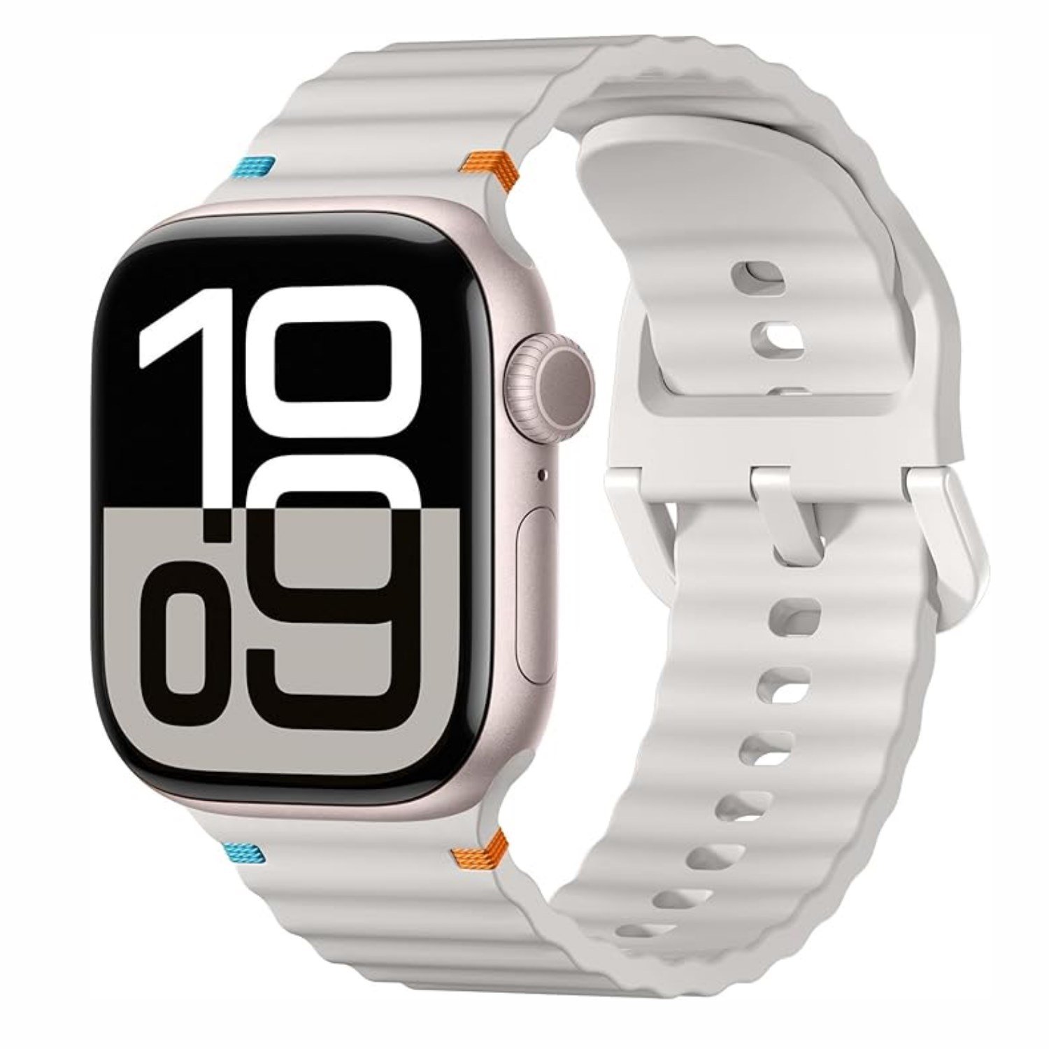 Nettech Apple Watch Series 10 46 mm Uyumlu Silikon Kordon NT-112416