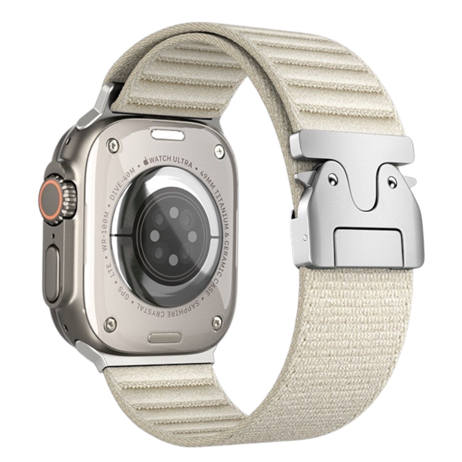 Nettech Apple Watch Series 10 46 mm Uyumlu Kumaş Kordon NT-112361