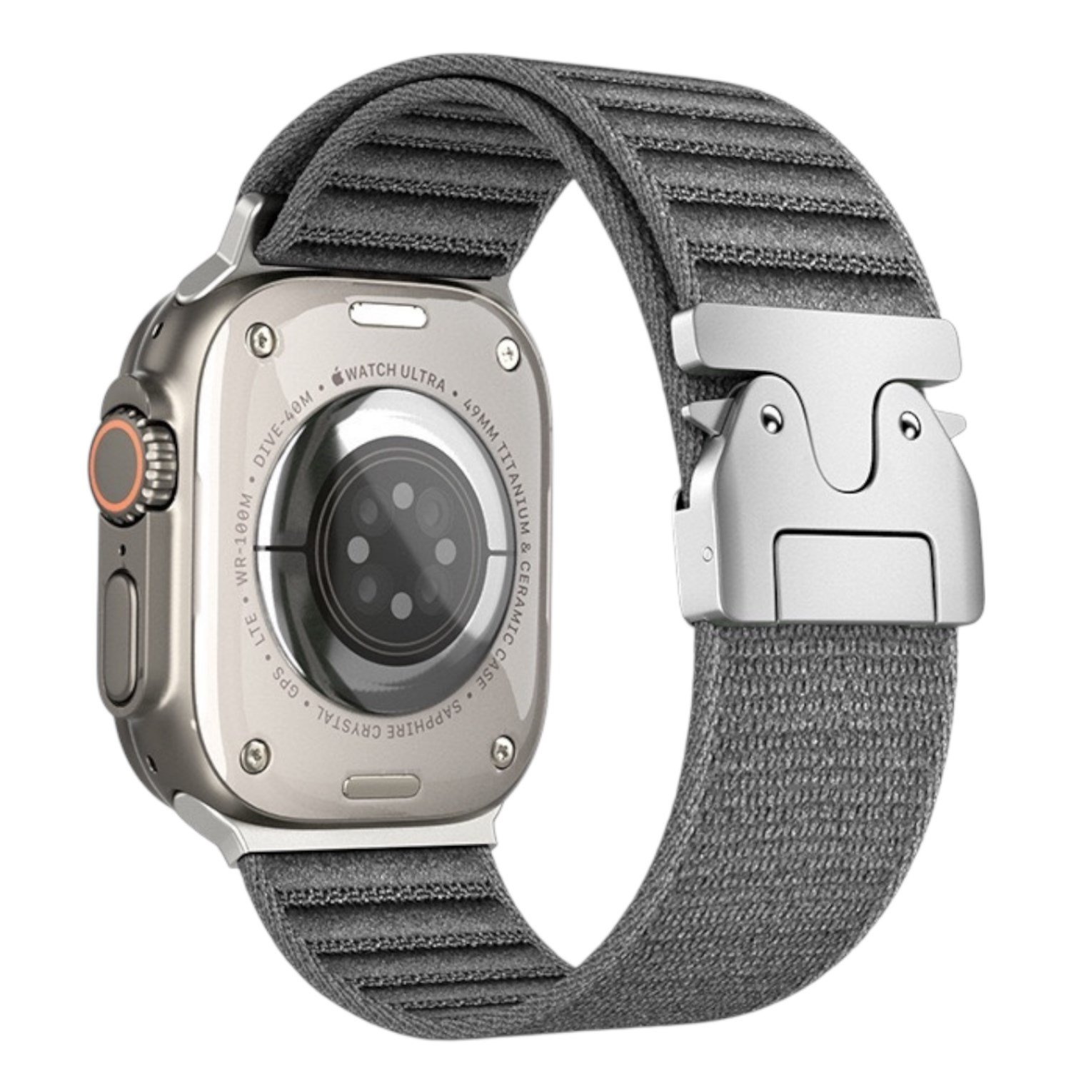 Nettech Apple Watch Series 10 46 mm Uyumlu Kumaş Kordon NT-112361