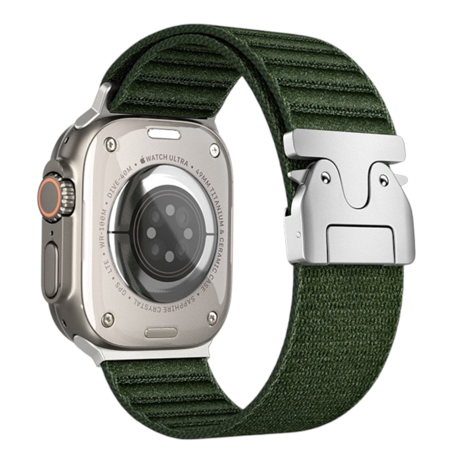 Nettech Apple Watch Series 10 46 mm Uyumlu Kumaş Kordon NT-112361