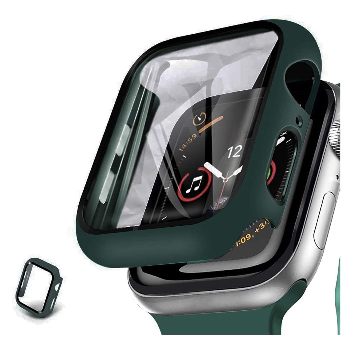 Nettech Apple Watch Series 4 42 mm Uyumlu 360 Ekran Kasa Koruma Full Cam Koruyucu NT-92349