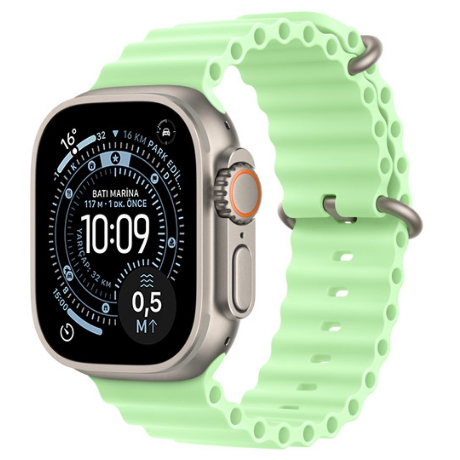 Nettech Apple Watch Series 41 mm Uyumlu Silikon Kordon NT-102963