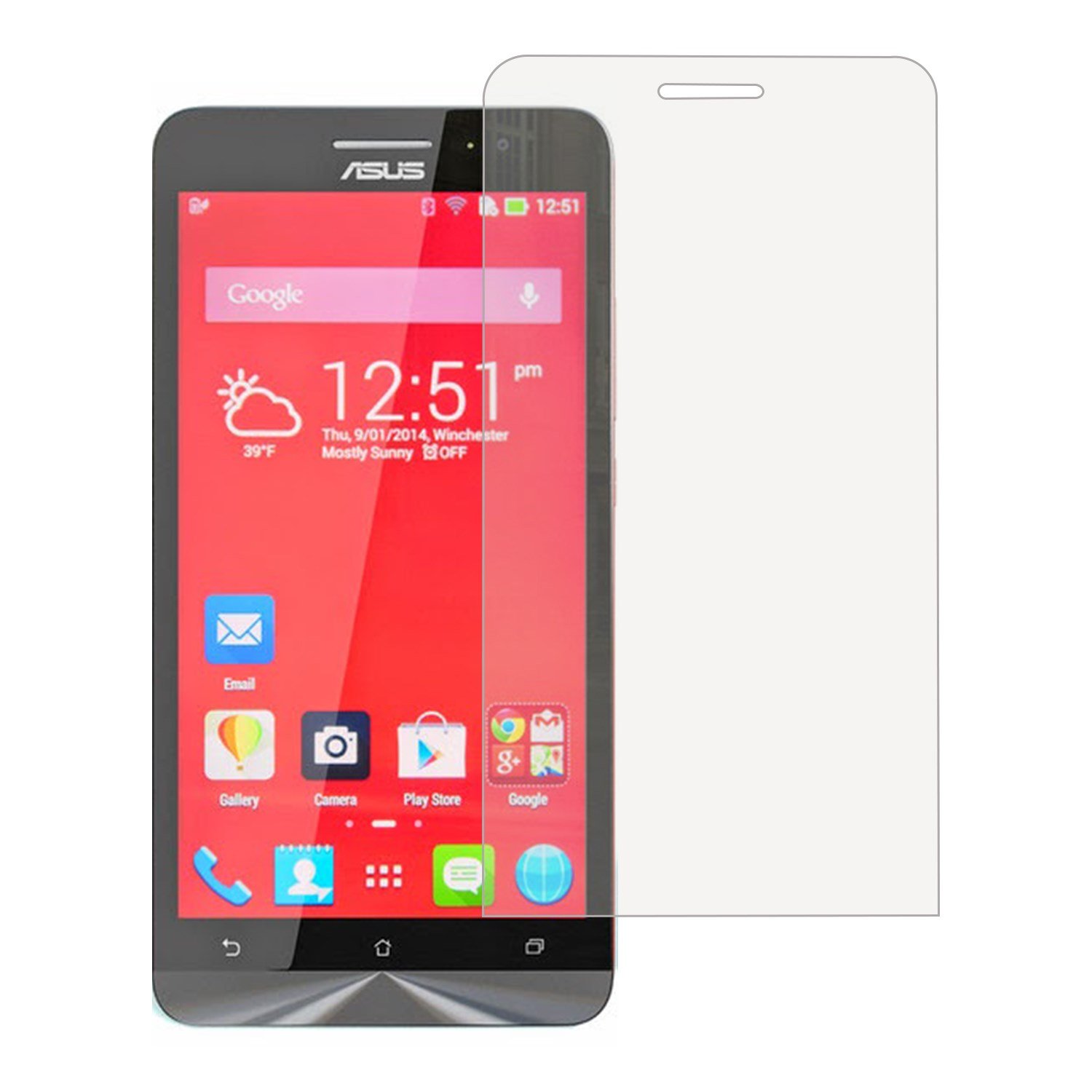 Nettech Asus Zenfone 6 A600Cg Uyumlu Ön Koruma Cam Ekran Koruyucu NT-4031