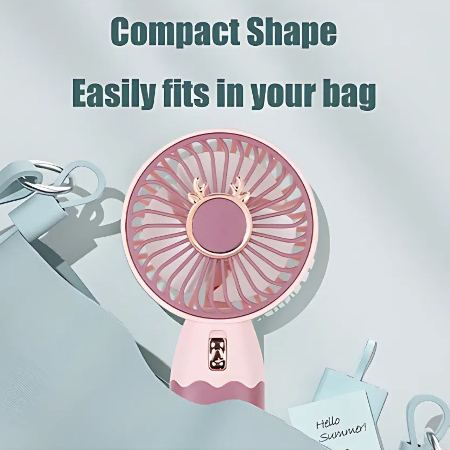 Nettech F48 Ev-Ofis-Okul Mini Boy Fan NT-114370