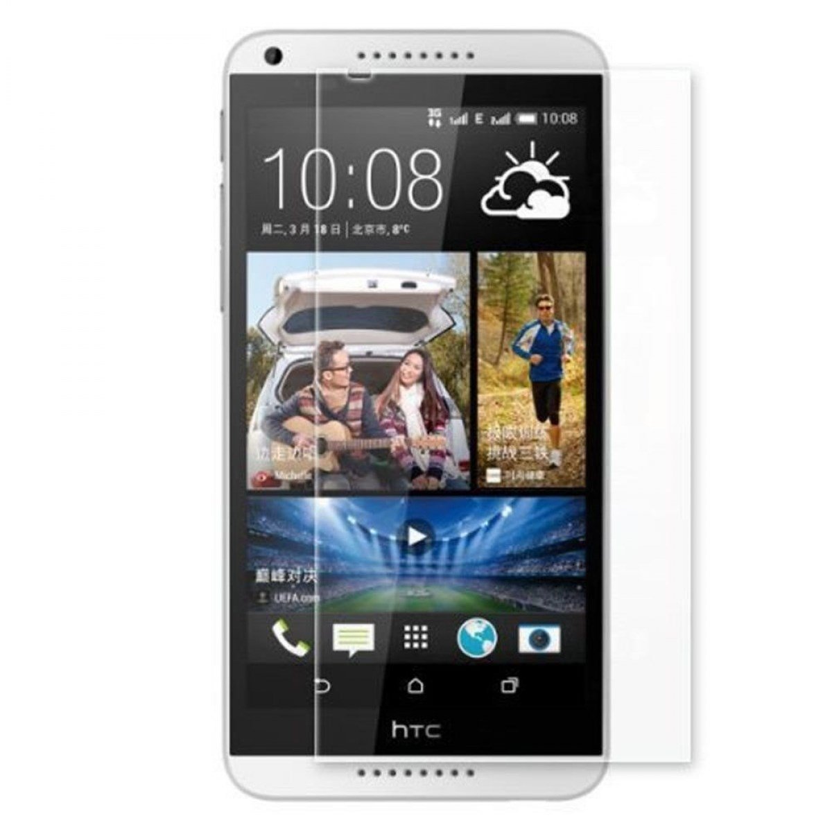 Nettech HTC Desire 816 Uyumlu Ön Koruma Cam Ekran Koruyucu NT-4024