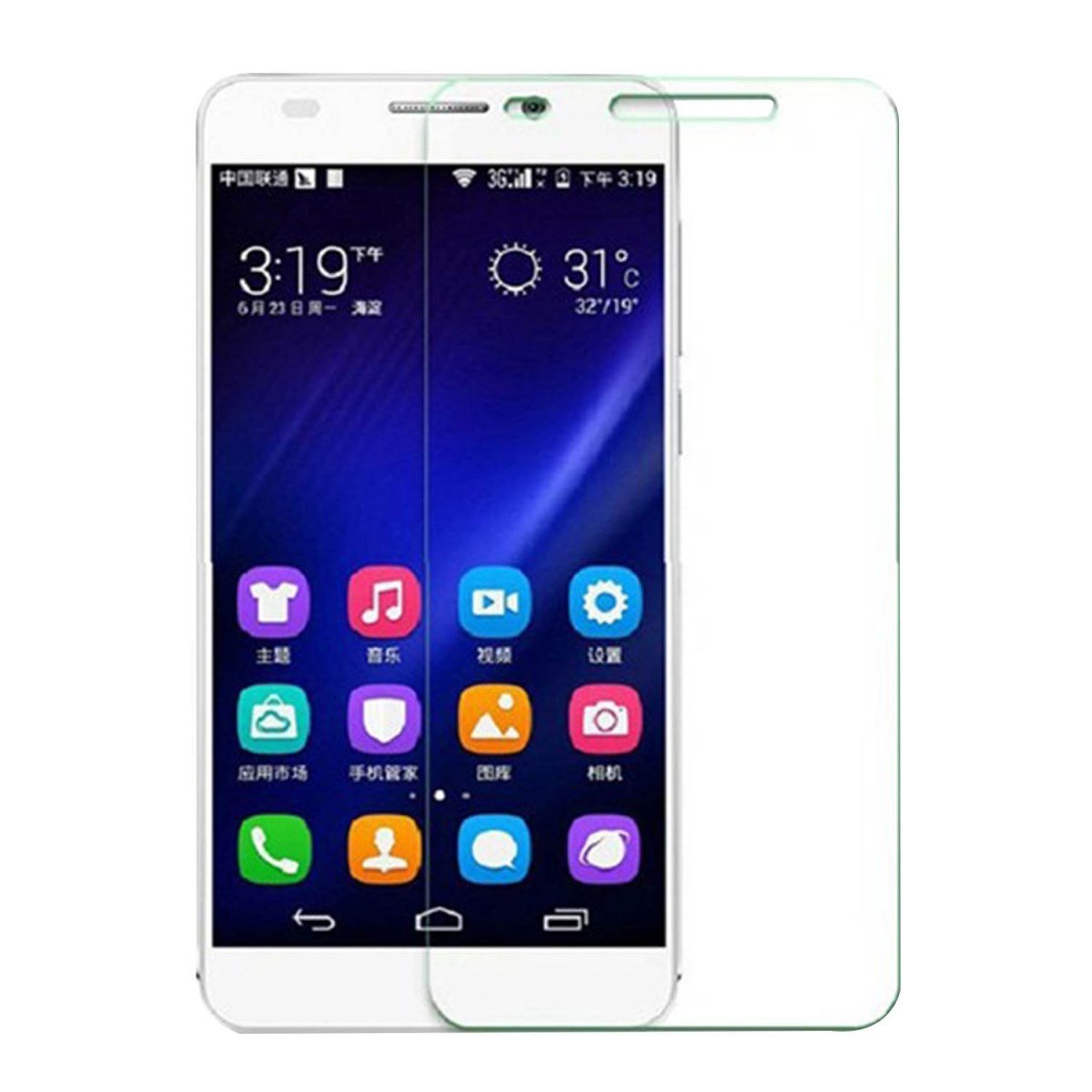 Nettech Huawei Honor 6 Uyumlu Ön Koruma Cam Ekran Koruyucu NT-18313