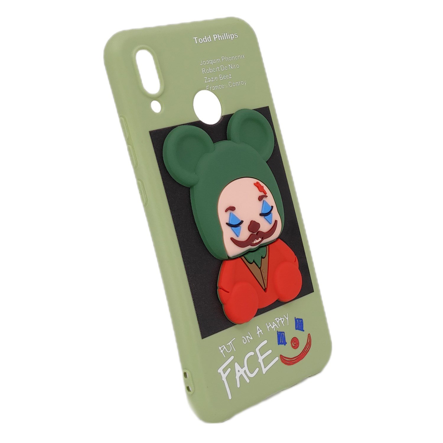 Nettech Huawei P Smart 2019 Uyumlu Three D Case Seri Arka Koruma Kılıf NT-95107