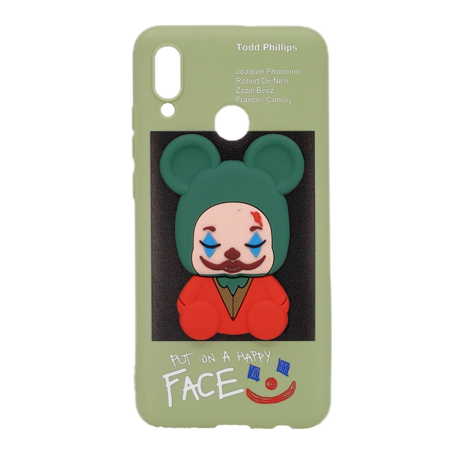 Nettech Huawei P Smart 2019 Uyumlu Three D Case Seri Arka Koruma Kılıf NT-95107