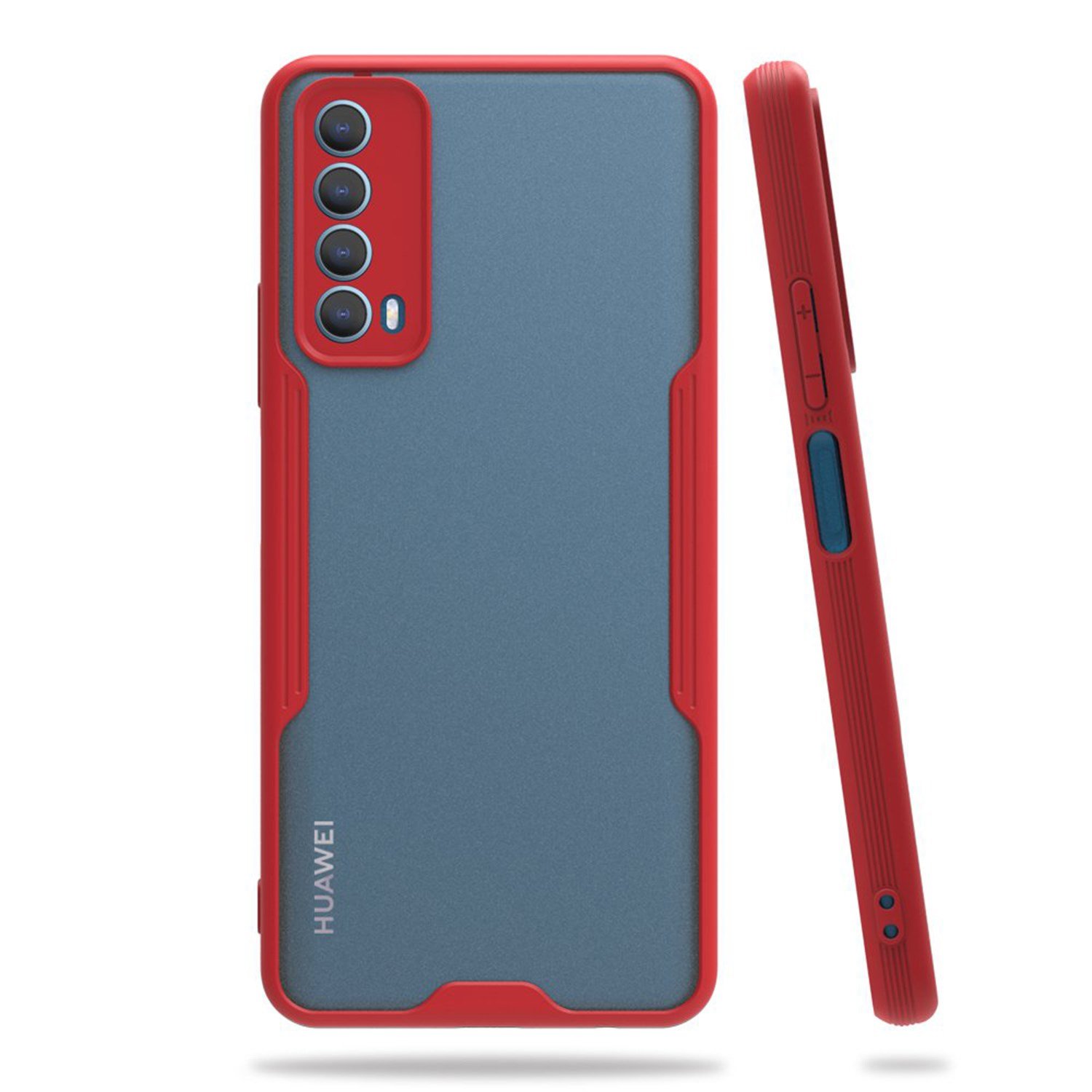 Nettech Huawei P Smart 2021 Uyumlu Platin Seri Arka Koruma Kılıf NT-86433