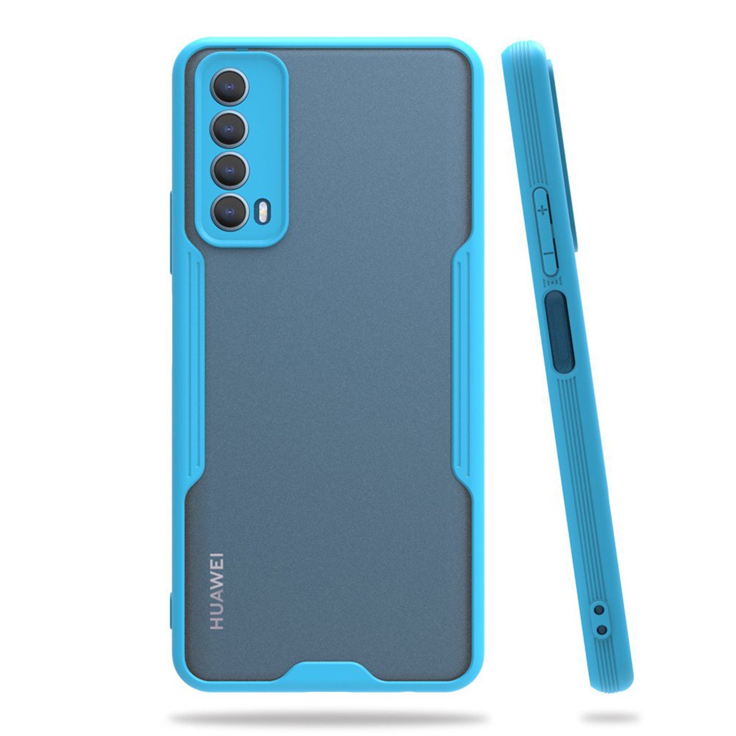 Nettech Huawei P Smart 2021 Uyumlu Platin Seri Arka Koruma Kılıf NT-86433