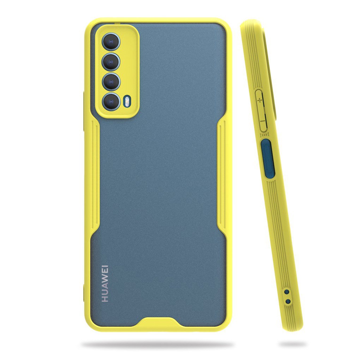 Nettech Huawei P Smart 2021 Uyumlu Platin Seri Arka Koruma Kılıf NT-86433