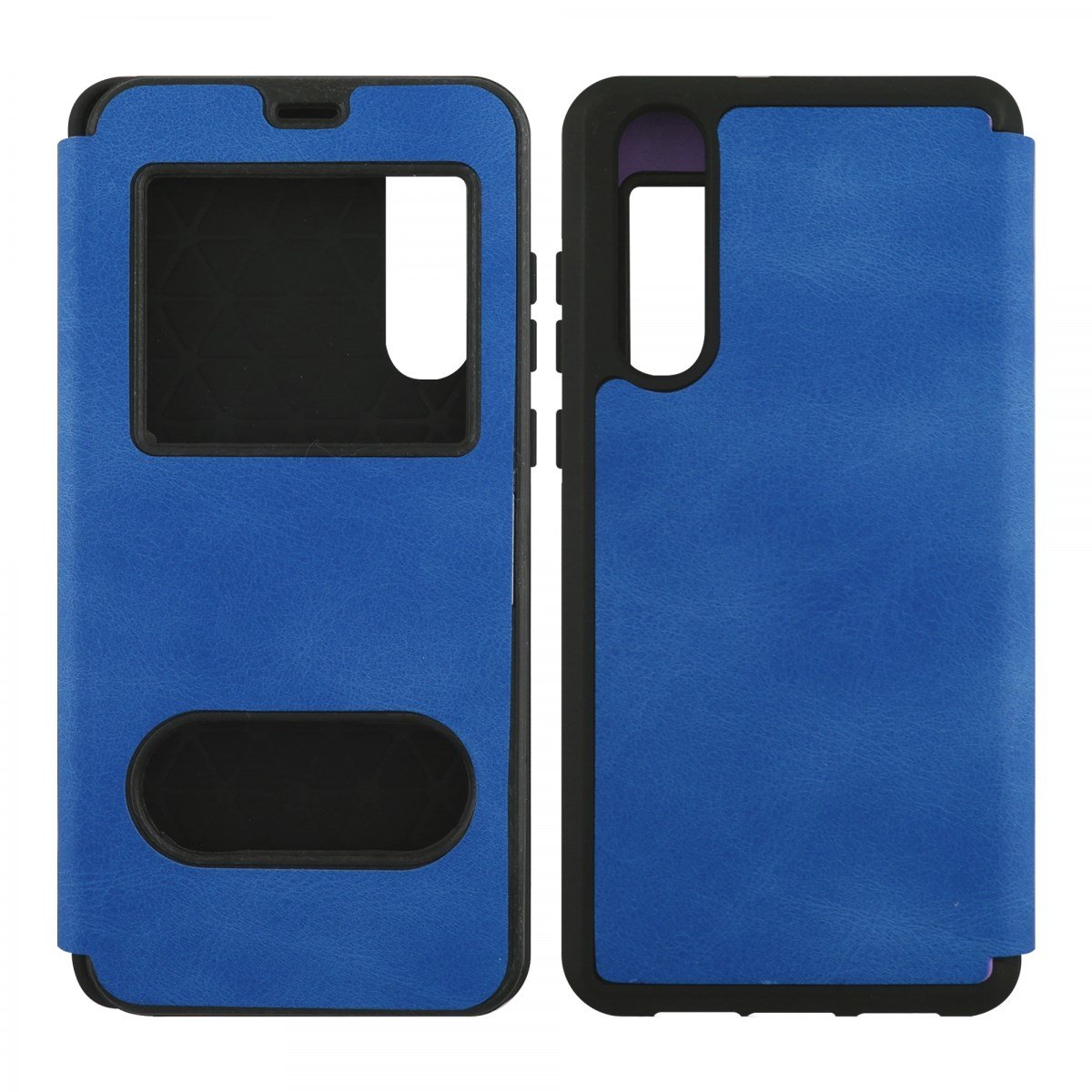 Nettech Huawei P30 Uyumlu Pencereli Kapaklı Kılıf VR-15427