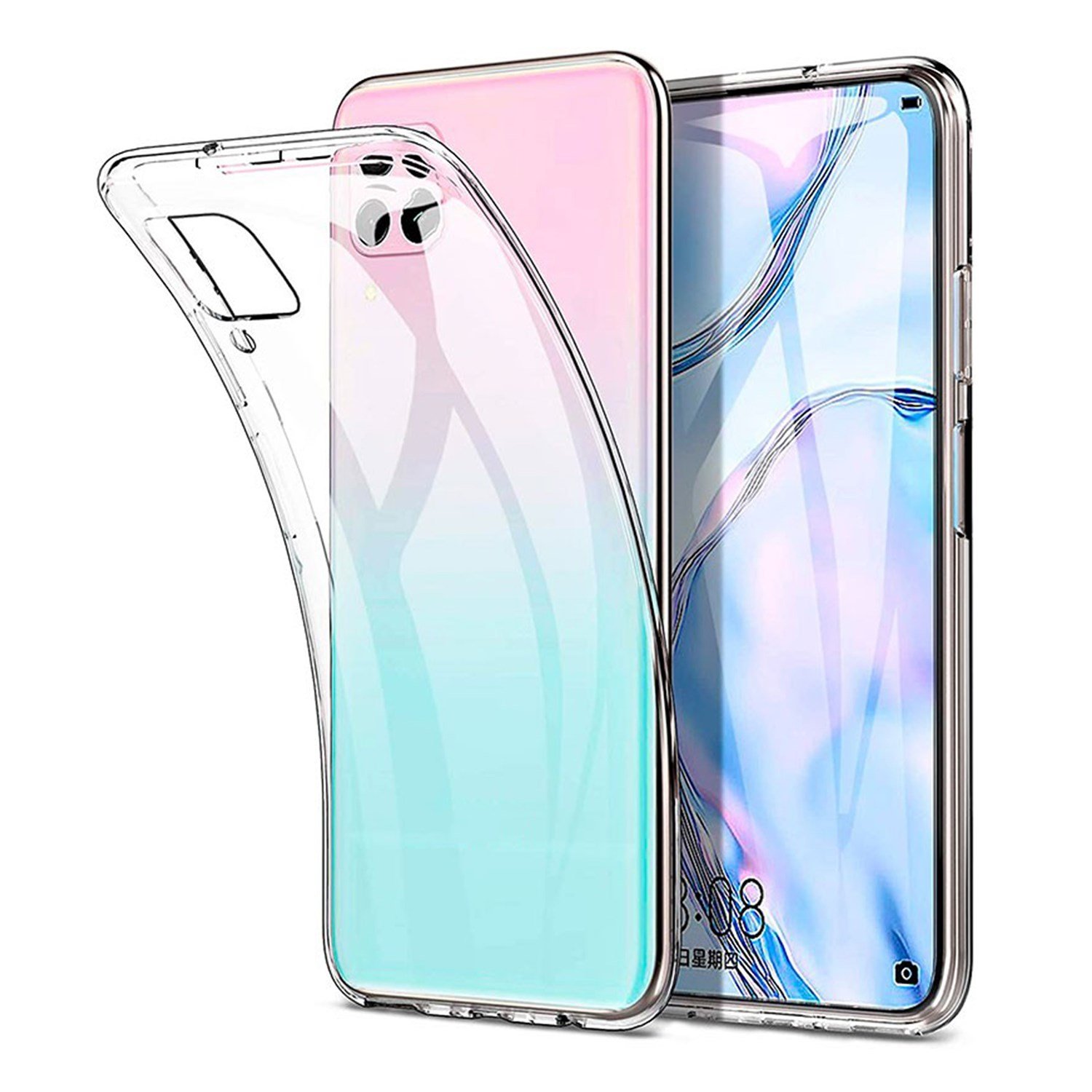 Nettech Huawei P40 Lite E Uyumlu Rarroz Seri Arka Koruma Kılıf NT-80217