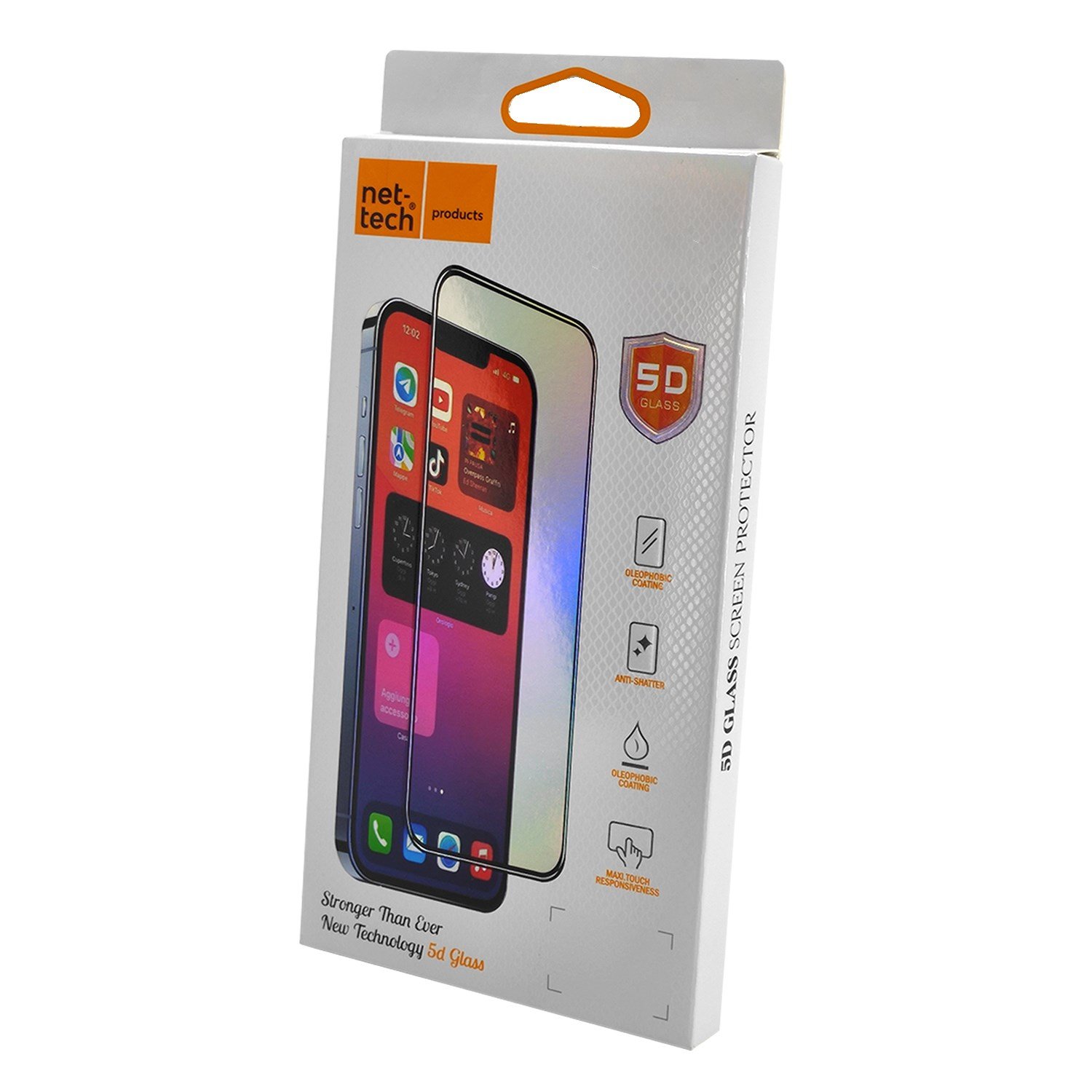 Nettech Huawei Y5 2018 Uyumlu 5D Glas Full Cam Koruyucu VR-17216