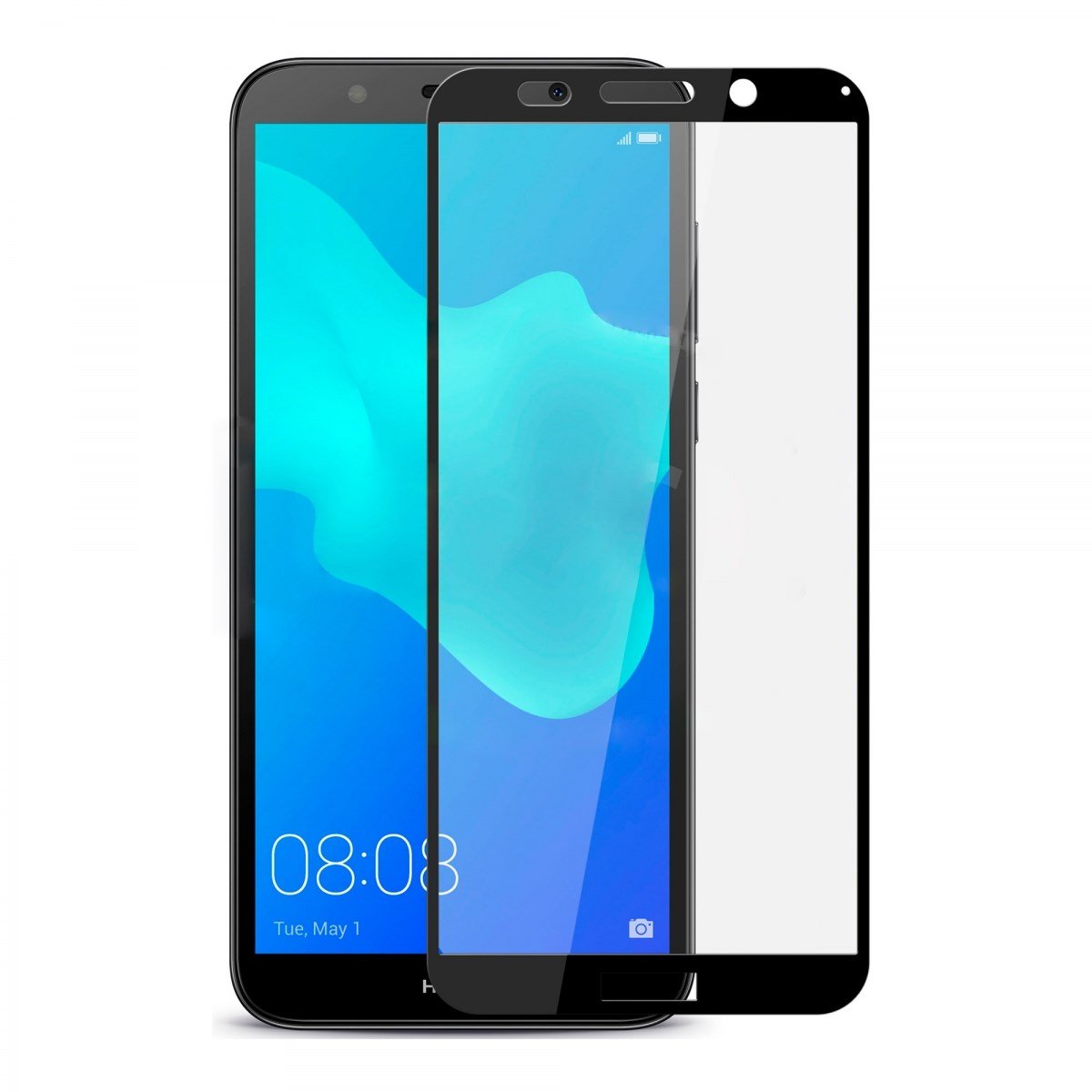 Nettech Huawei Y5 2018 Uyumlu 5D Glas Full Cam Koruyucu VR-17216