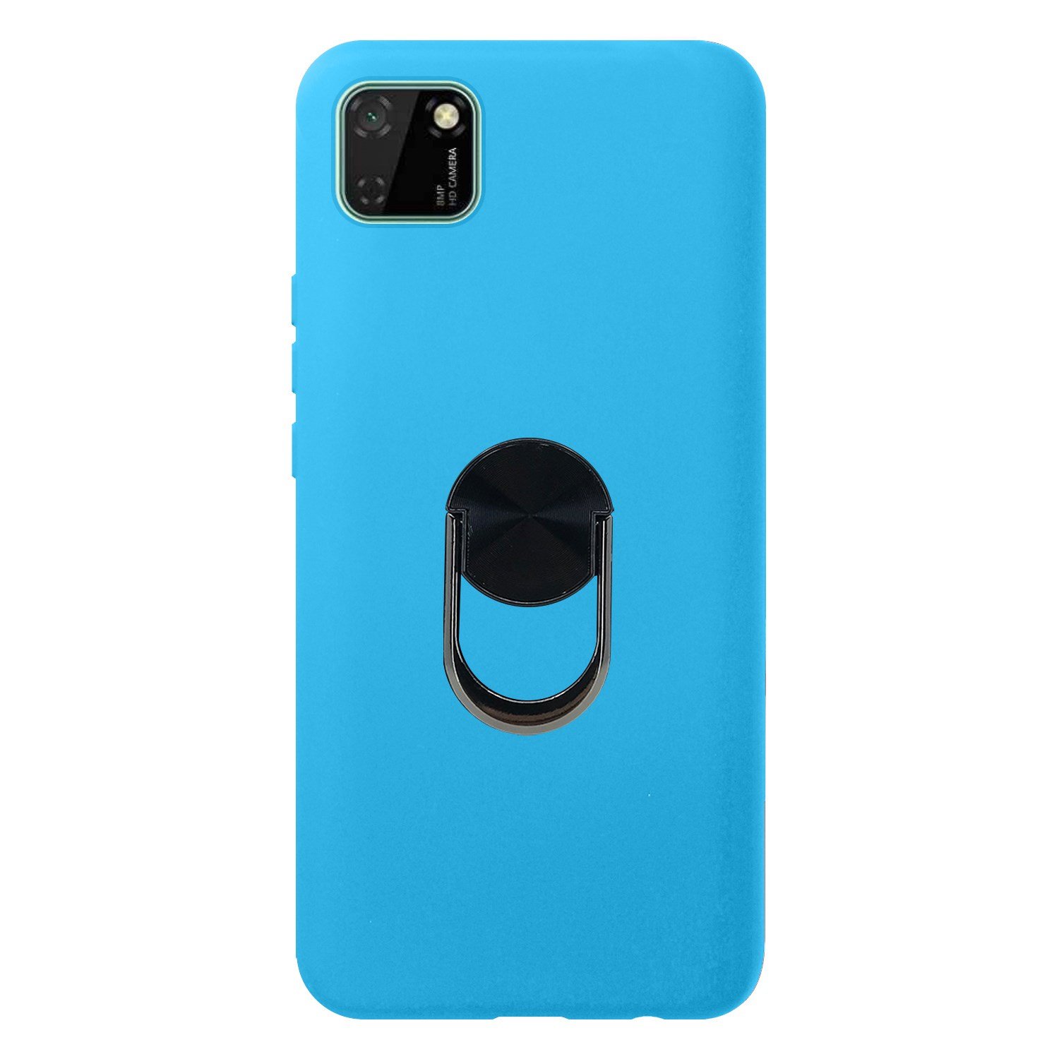 Nettech Huawei Y5p Uyumlu Leather Ring Nano Arka Koruma Kılıf NT-83045