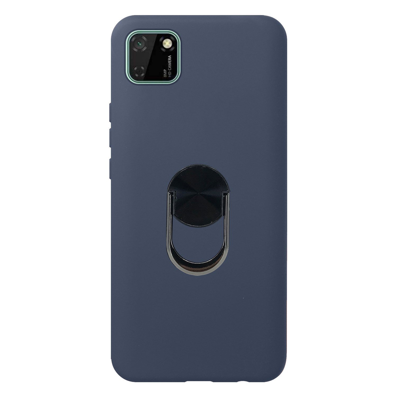 Nettech Huawei Y5p Uyumlu Leather Ring Nano Arka Koruma Kılıf NT-83045