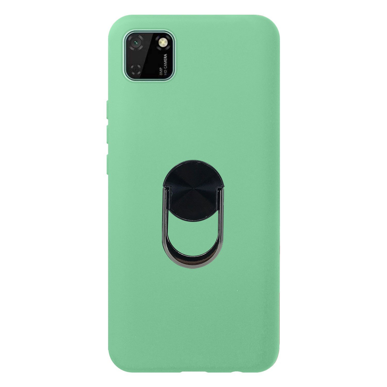 Nettech Huawei Y5p Uyumlu Leather Ring Nano Arka Koruma Kılıf NT-83045