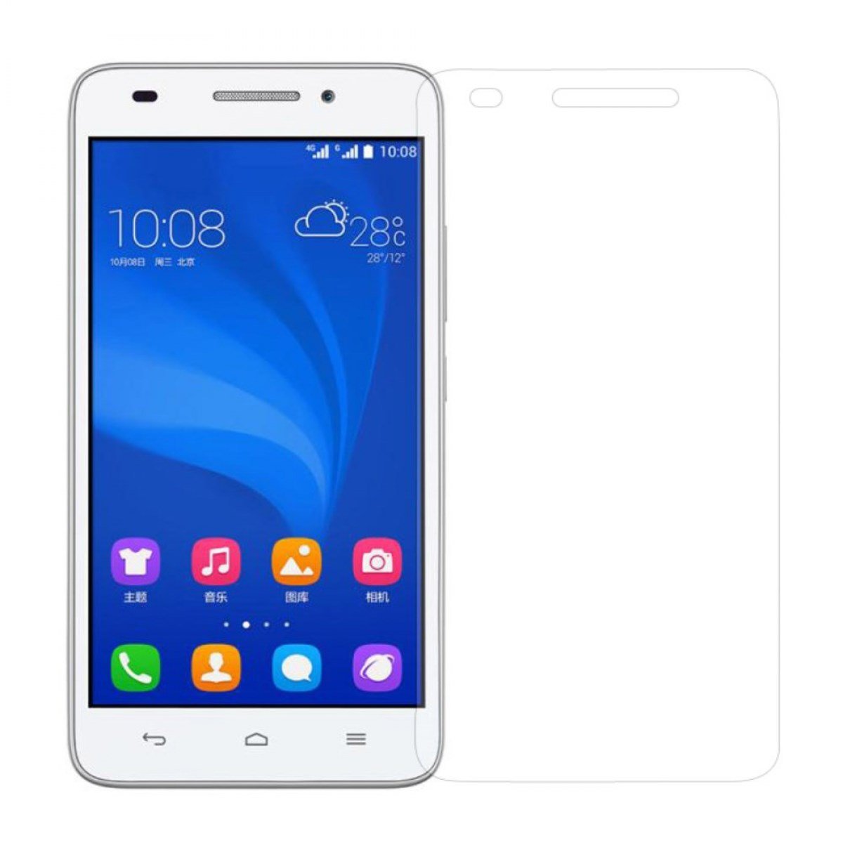 Nettech Huawei Y6 Uyumlu Ön Koruma Cam Ekran Koruyucu NT-7184