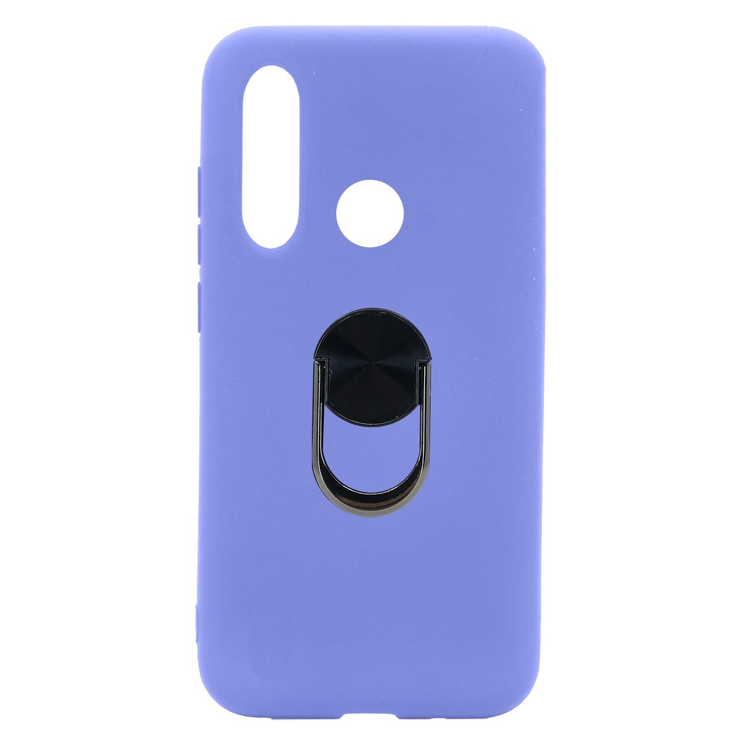 Nettech Huawei Y6P Uyumlu Leather Ring Nano Arka Koruma Kılıf NT-83068