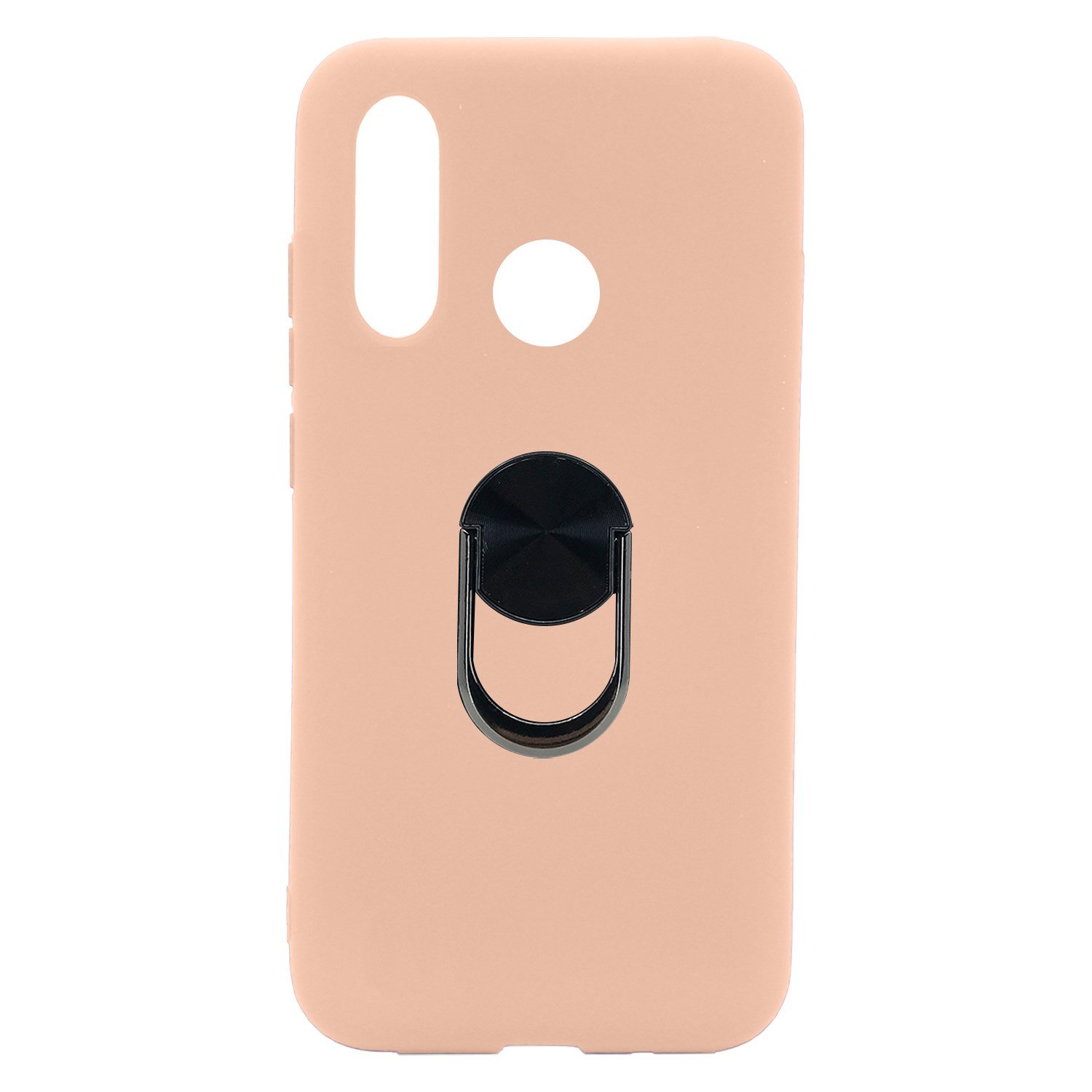 Nettech Huawei Y6P Uyumlu Leather Ring Nano Arka Koruma Kılıf NT-83068