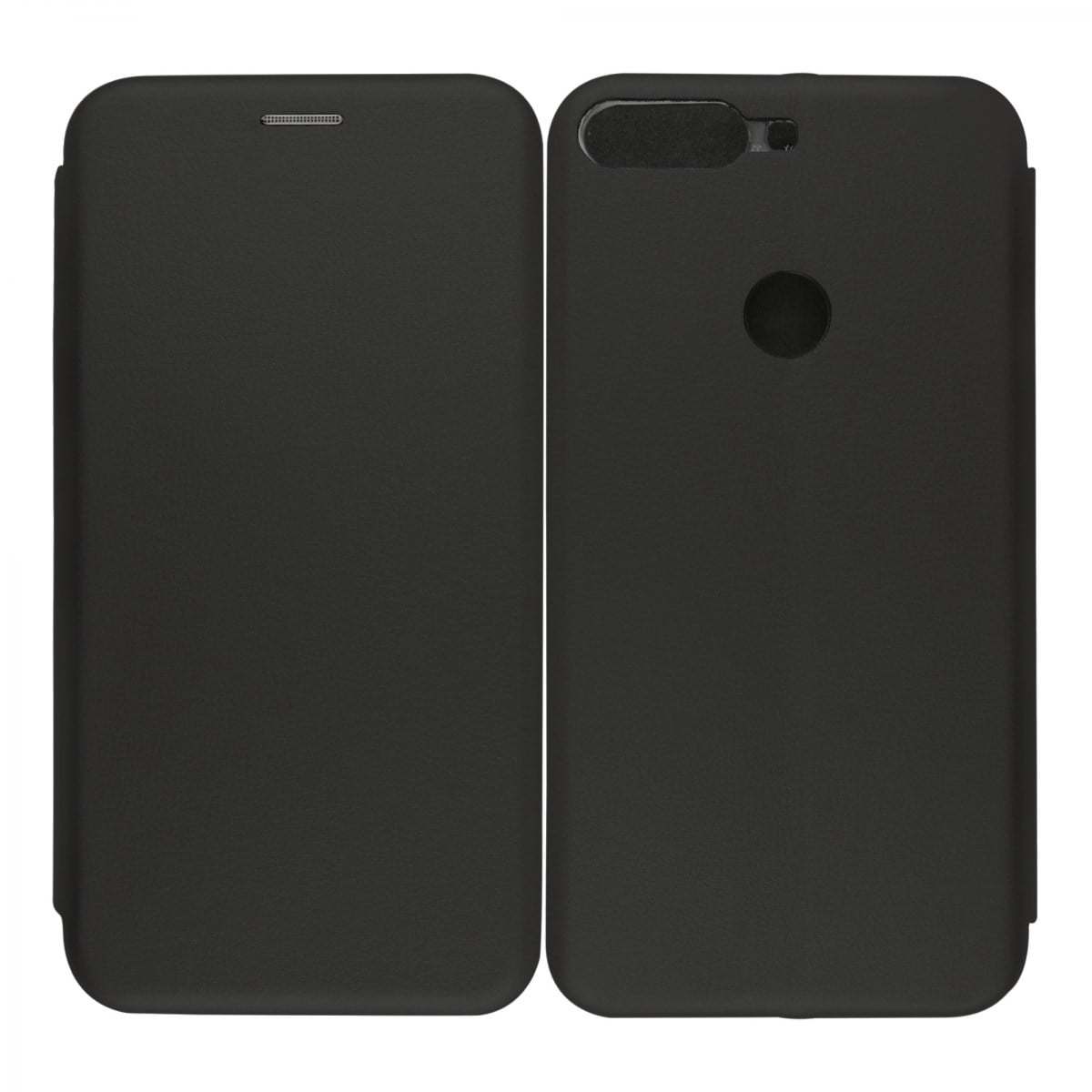 Nettech Huawei Y7 2018 Uyumlu Lüx Seri Kapaklı Kılıf VR-18149