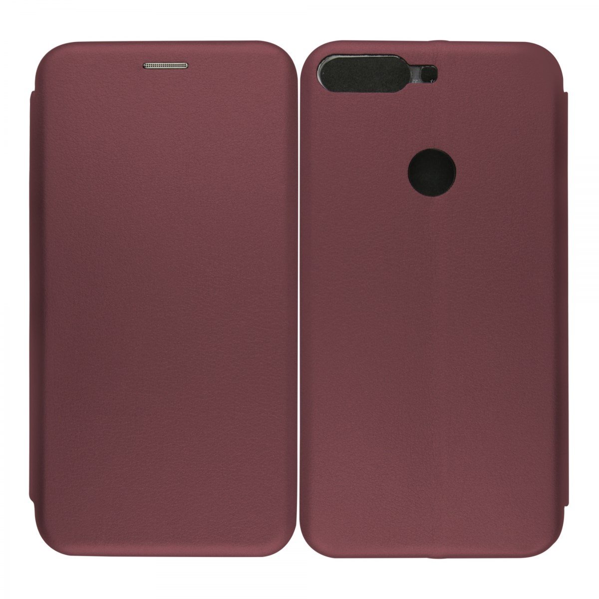 Nettech Huawei Y7 2018 Uyumlu Lüx Seri Kapaklı Kılıf VR-18149