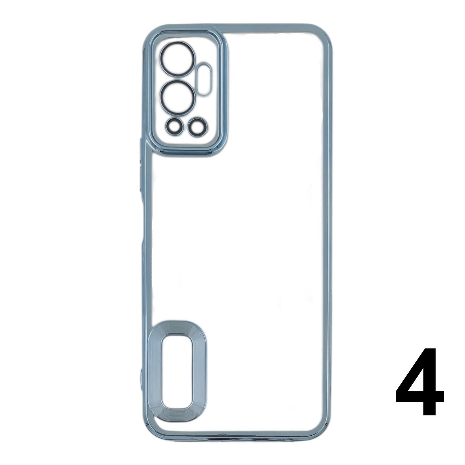 Nettech İnfinix Hot 12 Uyumlu Round Silikon Seri Arka Koruma Kılıf NT-113456