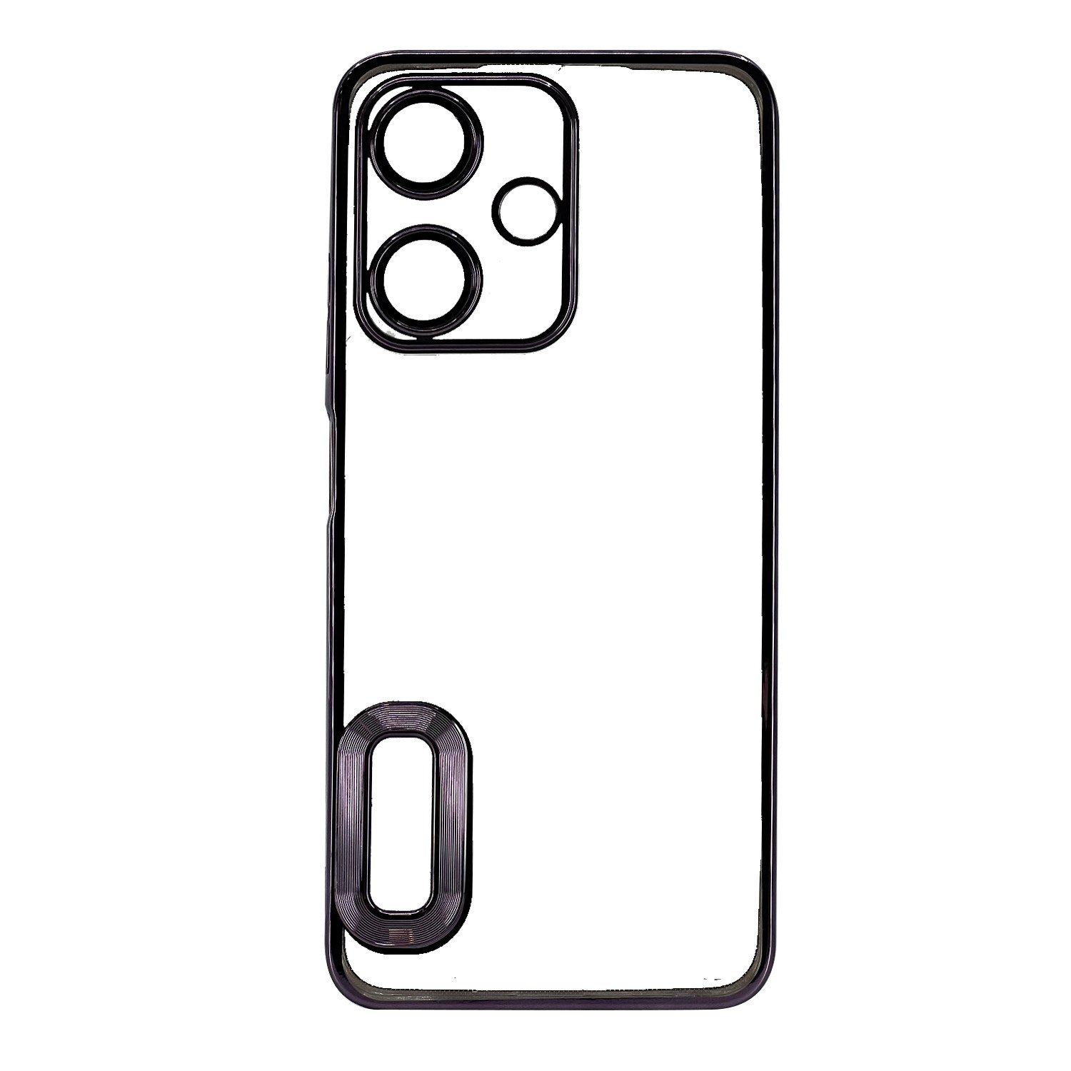 Nettech İnfinix Hot 30İ Uyumlu Round Silikon Seri Arka Koruma Kılıf NT-107045