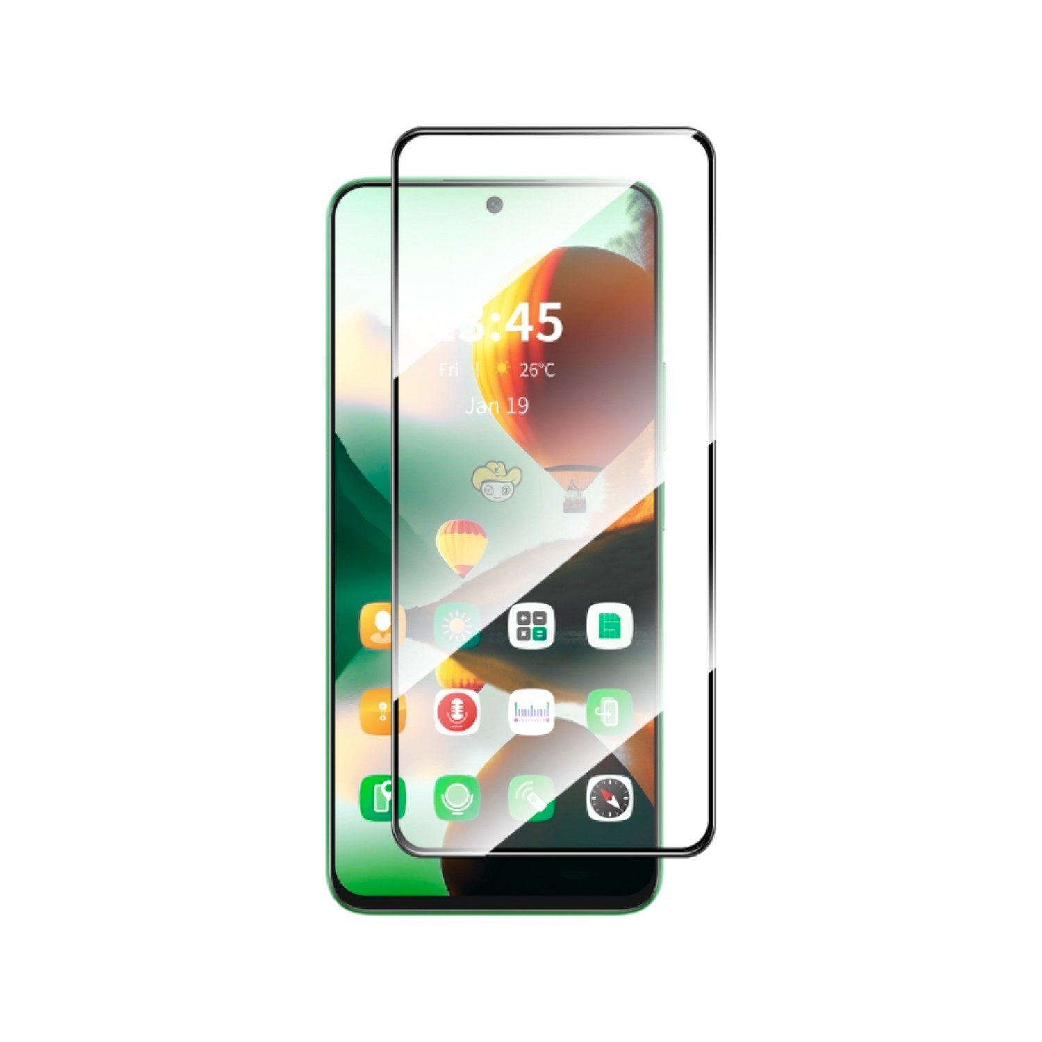 Nettech İnfinix Note 40 Pro Uyumlu 5D Glas Full Cam Koruyucu NT-111459