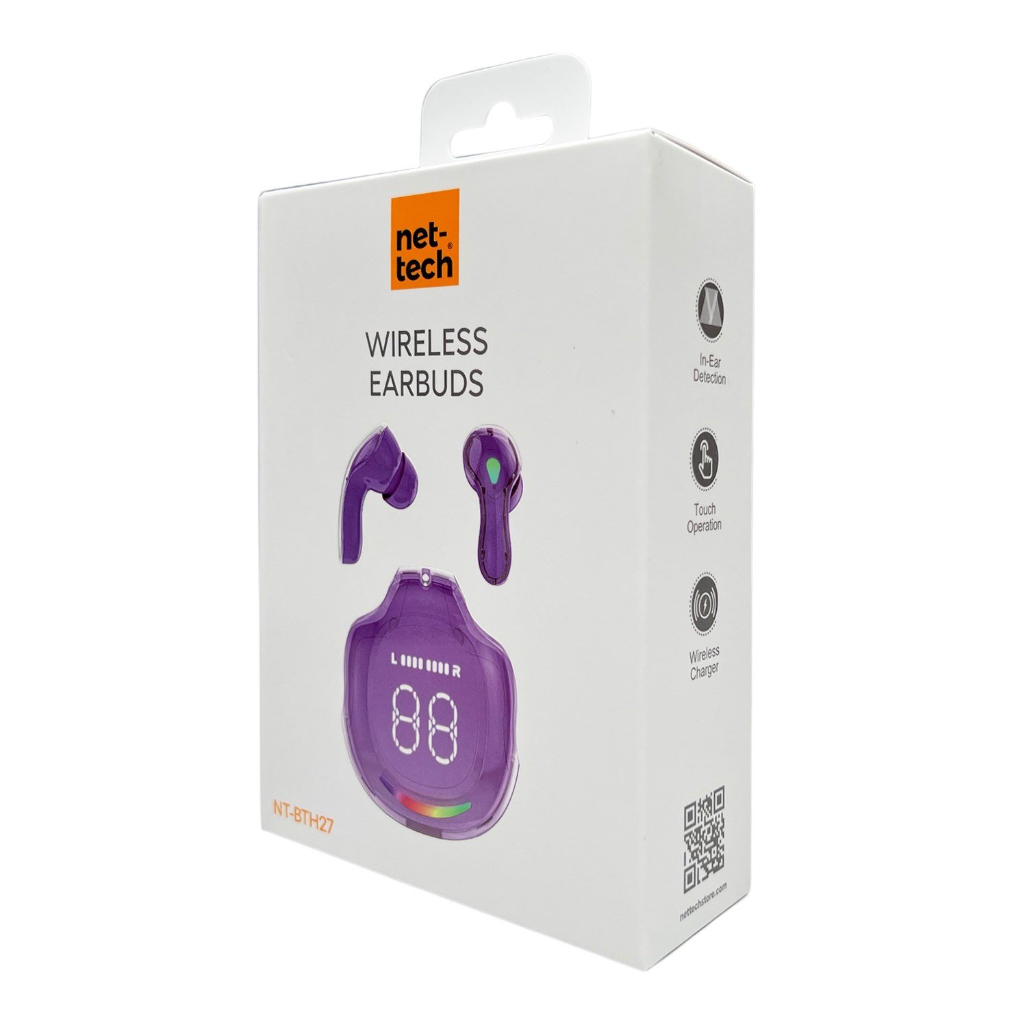 Nettech NT-BTH27 Kulakiçi Bluetooth Kulaklık NT-107860