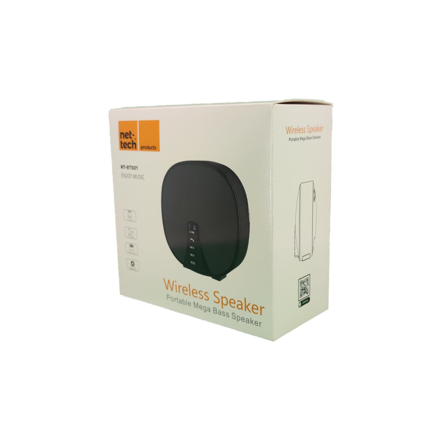 Nettech NT-BTS01 Kablosuz Hoparlör - Speaker NT-31060