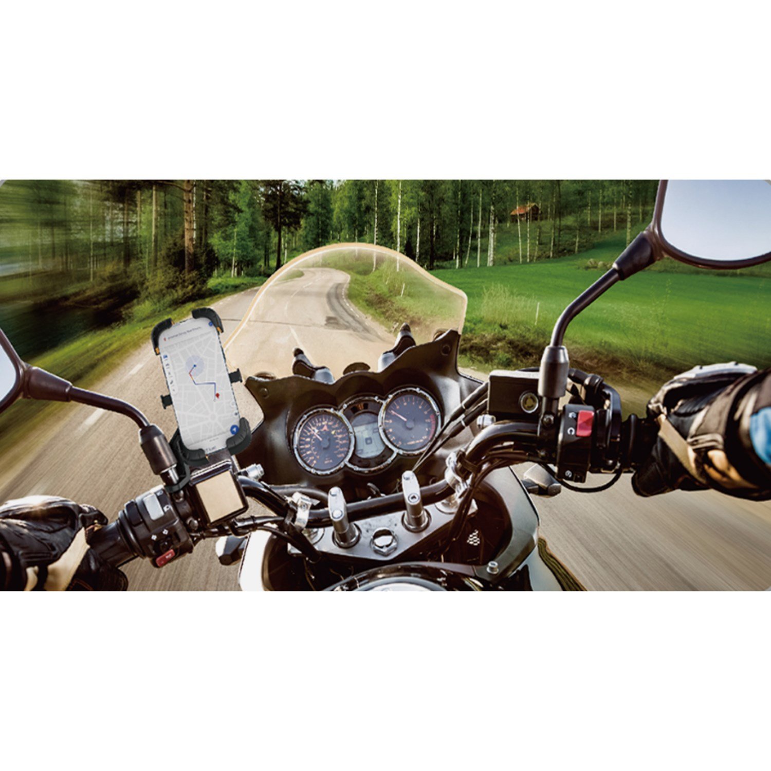 Nettech NT-CHC22 Bisiklet-Motosiklet Motosiklet Tutucu NT-106763