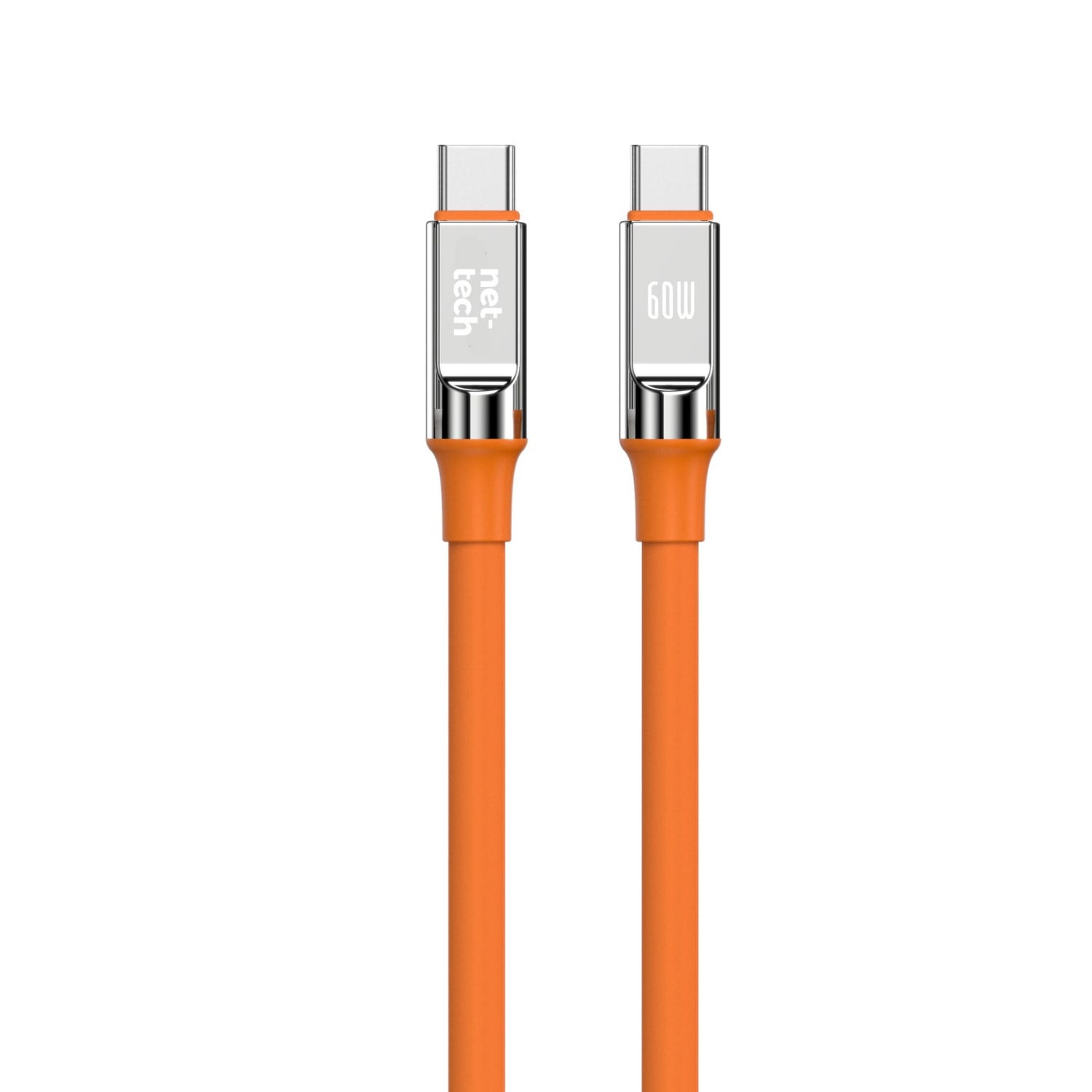 Nettech NT-DC29 60W Plastik 100 Cm Type-C To Type-C Şarj ve Data Kablosu NT-108291
