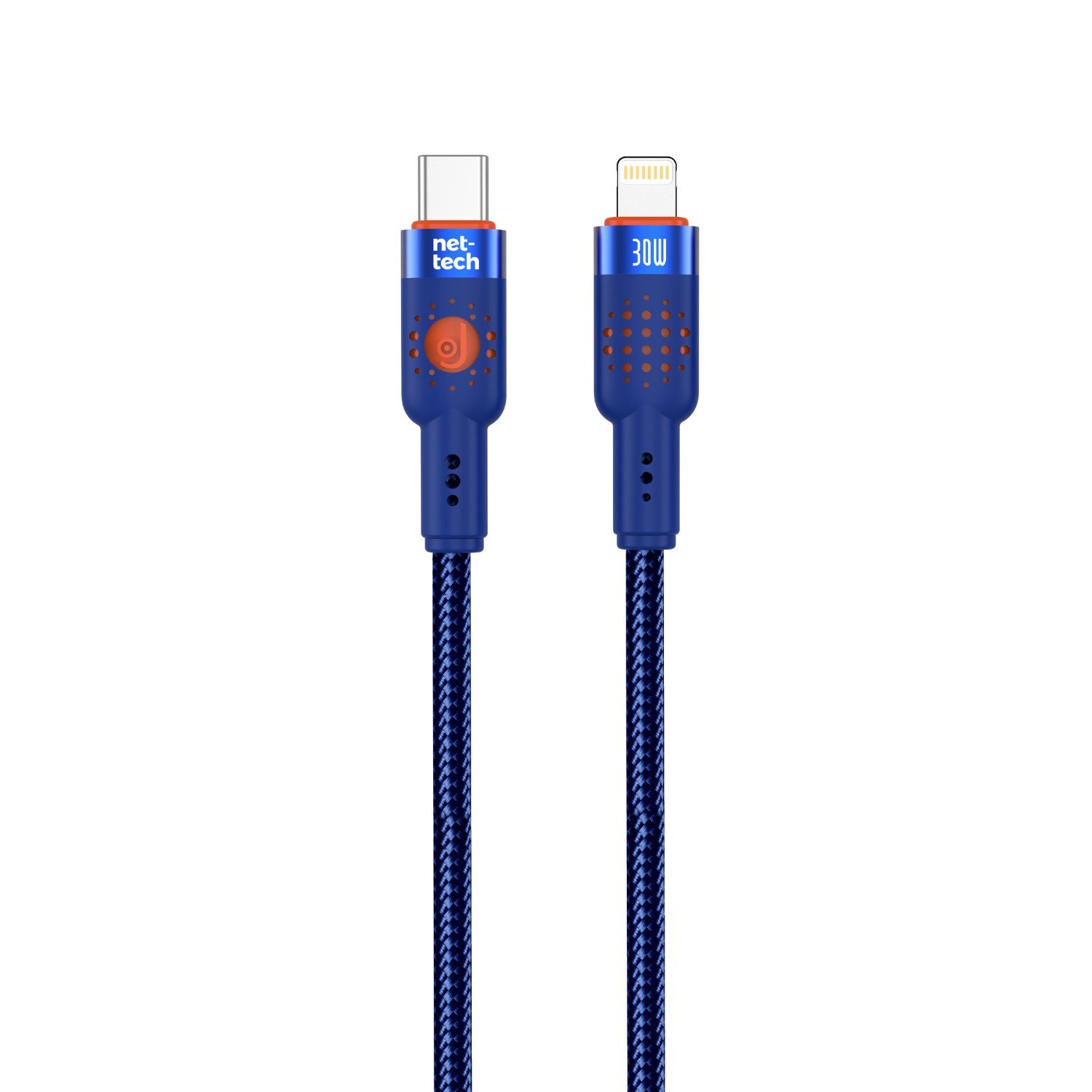 Nettech NT-DC33 30W Plastik 100 Cm Type-C To Lightning Şarj ve Data Kablosu NT-108300