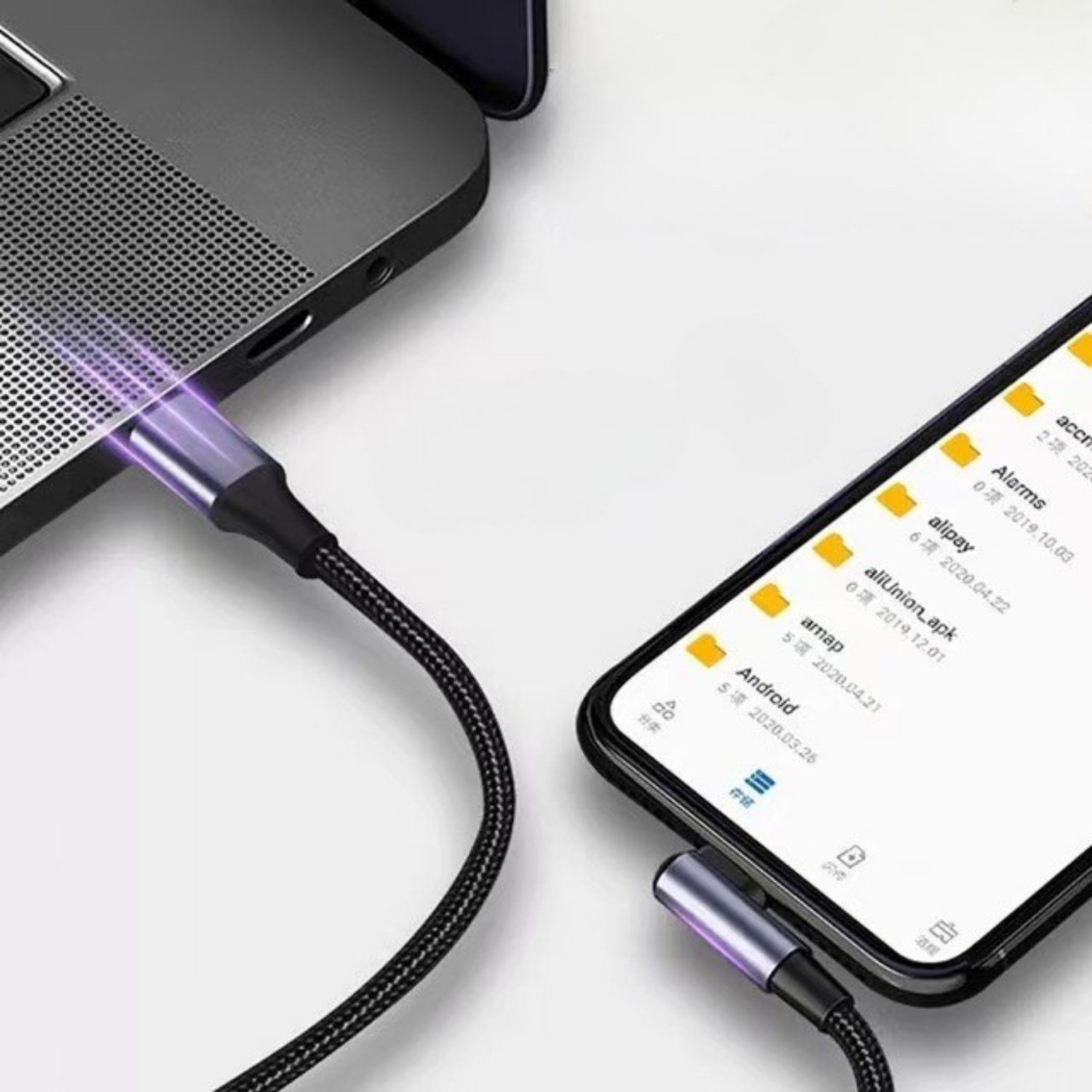 Nettech NT-DC37 30W Plastik 100 Cm Type-C To Lightning Şarj ve Data Kablosu NT-108306