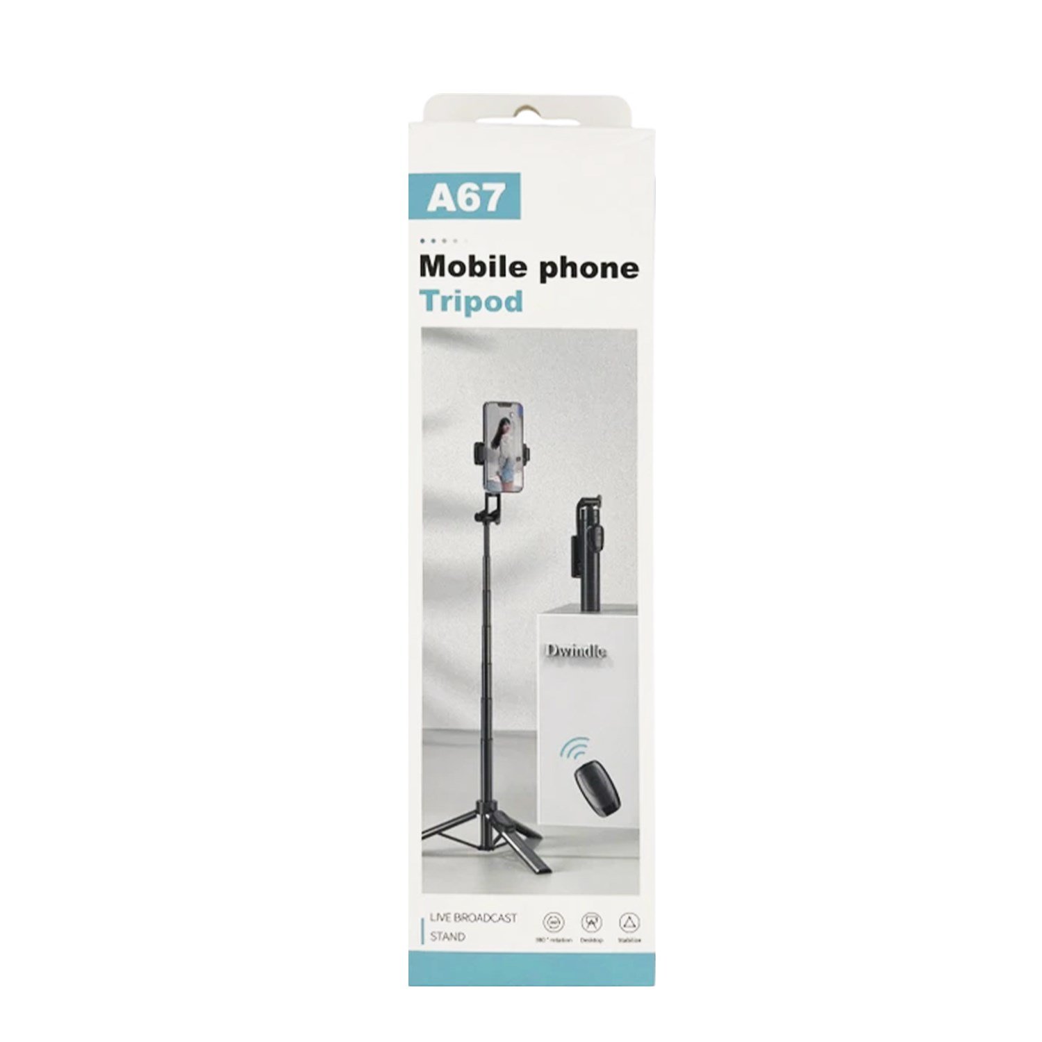 Nettech NT-MT03 Uzaktan Kumandalı Wireless Telefon Tripod Standı NT-106752